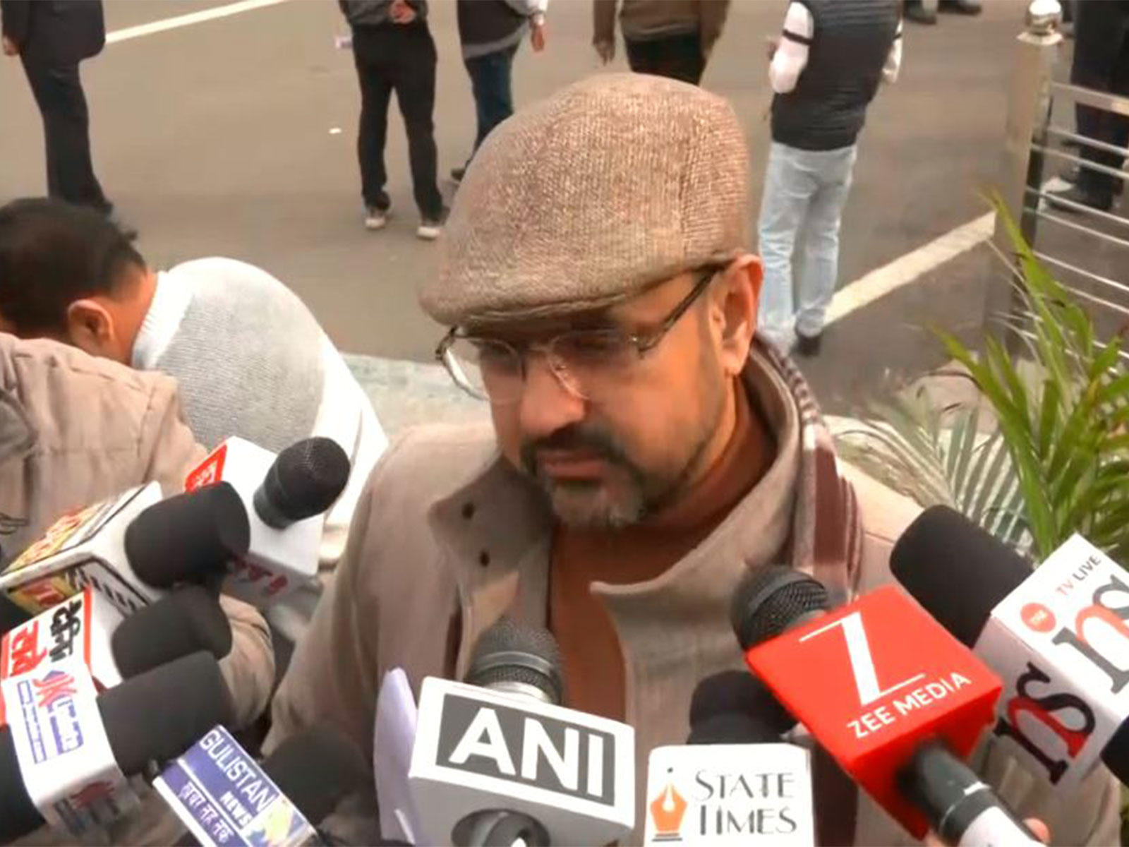 JK Sports Minister Satish Sharma (Photo/ANI)