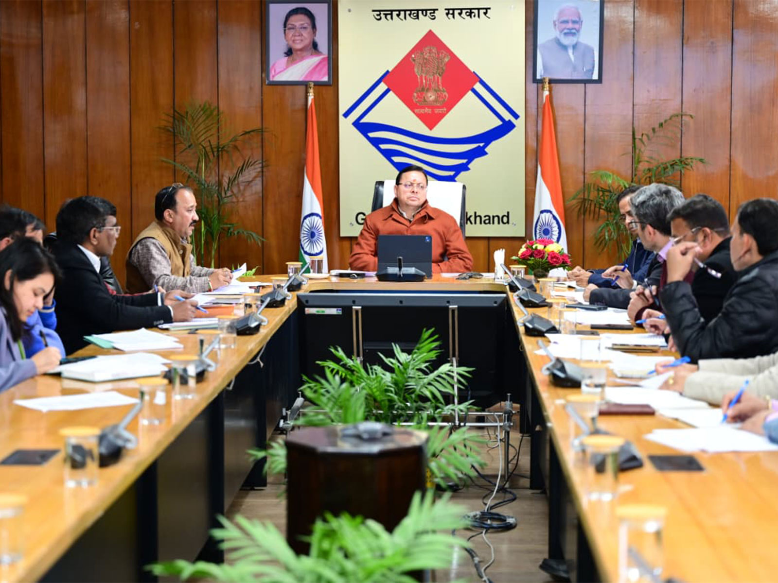 Uttarakhand CM Pushkar Singh Dhami (Photo/ANI)