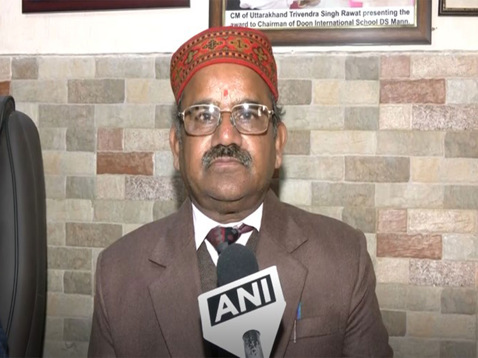 Doon International School Principal Dinesh Barthwal (Photo/ANI) Doon International School Principal Dinesh Barthwal (Photo/ANI)