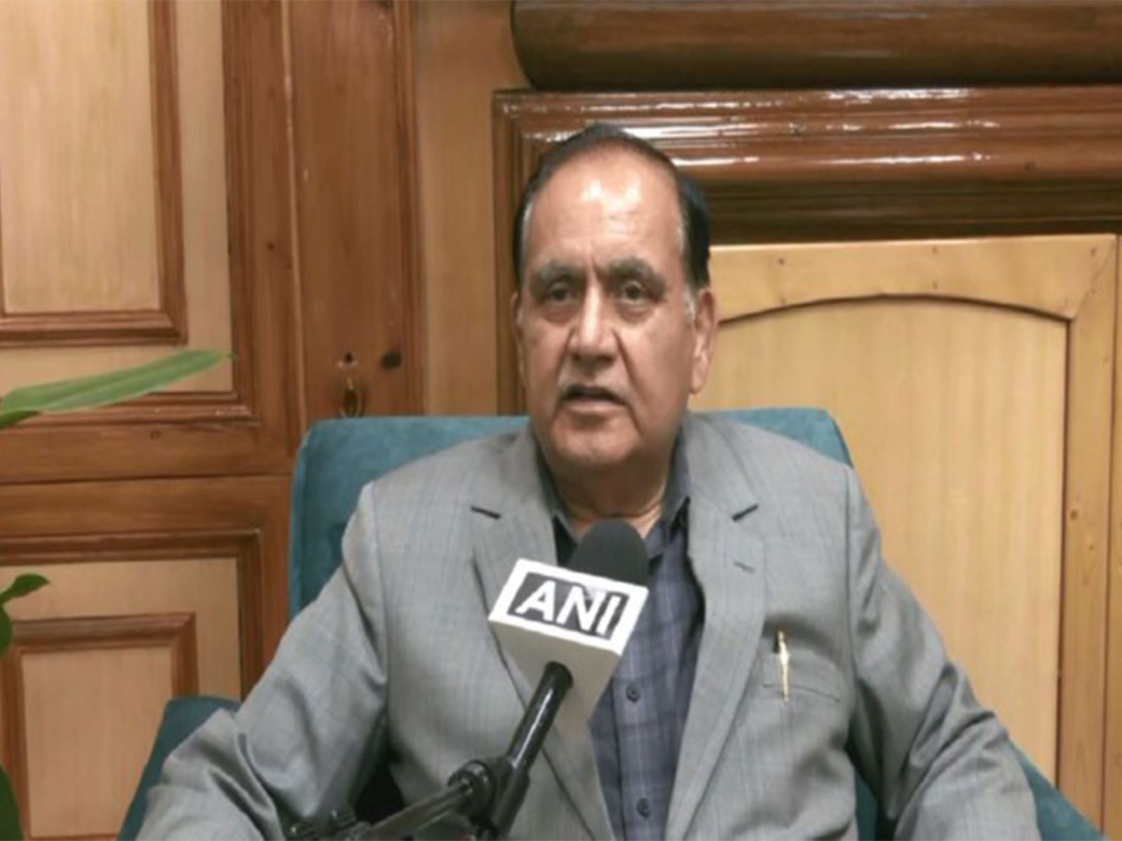 Himachal Pradesh Assembly Speaker, Kuldeep Singh Pathania (File Photo/ANI)