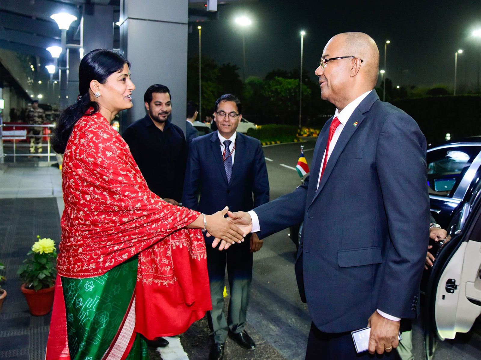 Seychelles President Patrick Herminie (Photo: X@MEAIndia)