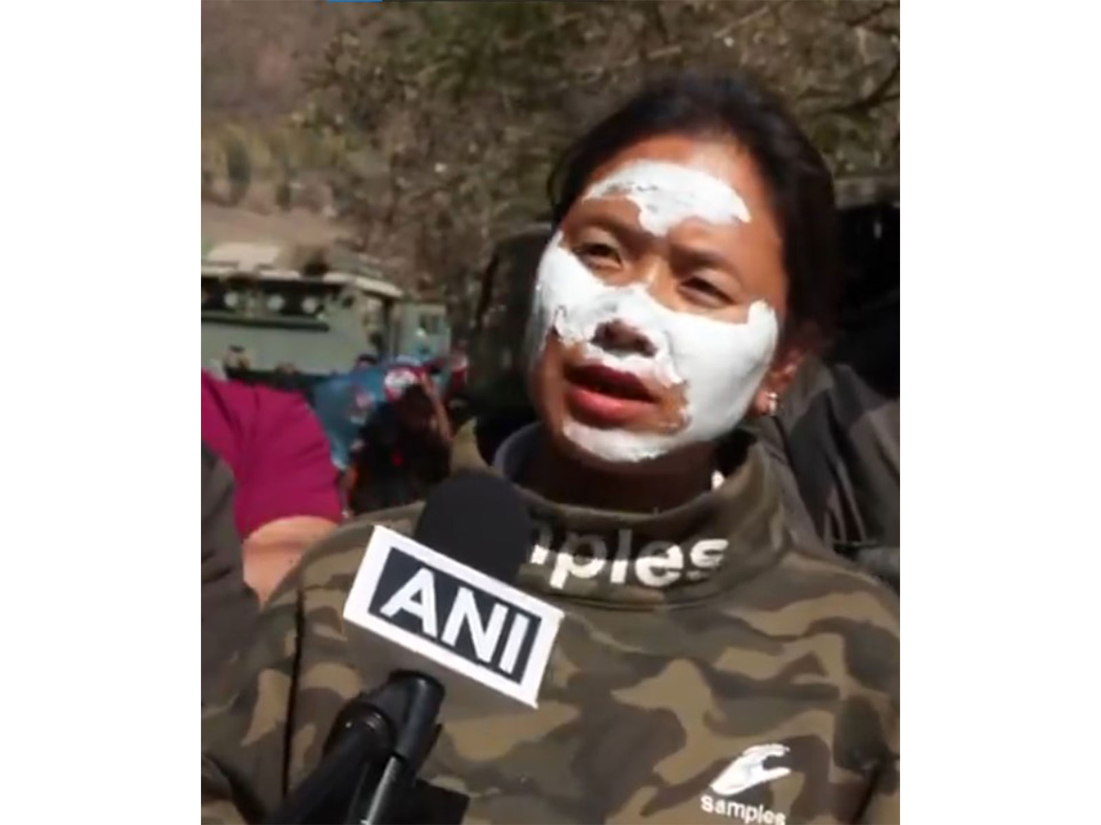 VP of KSO Ukhrul, Mercy Khongsai (Photo: ANI)