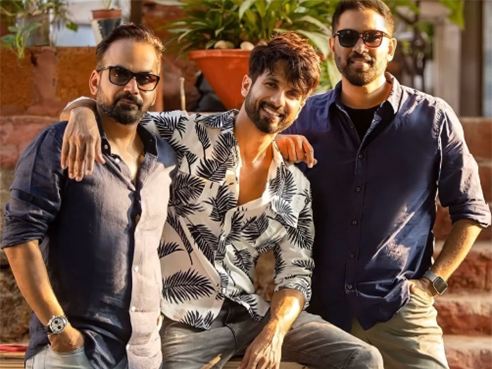 Shahid Kapoor with Raj and DK (Photo/Instagram/@shahidkapoor) Shahid Kapoor with Raj and DK (Photo/Instagram/@shahidkapoor)