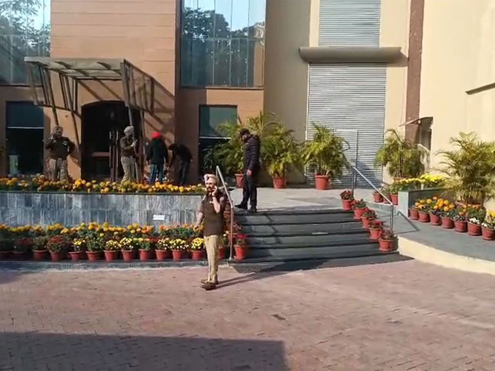 Police inspection ongoing at schools (Photo/ANI)