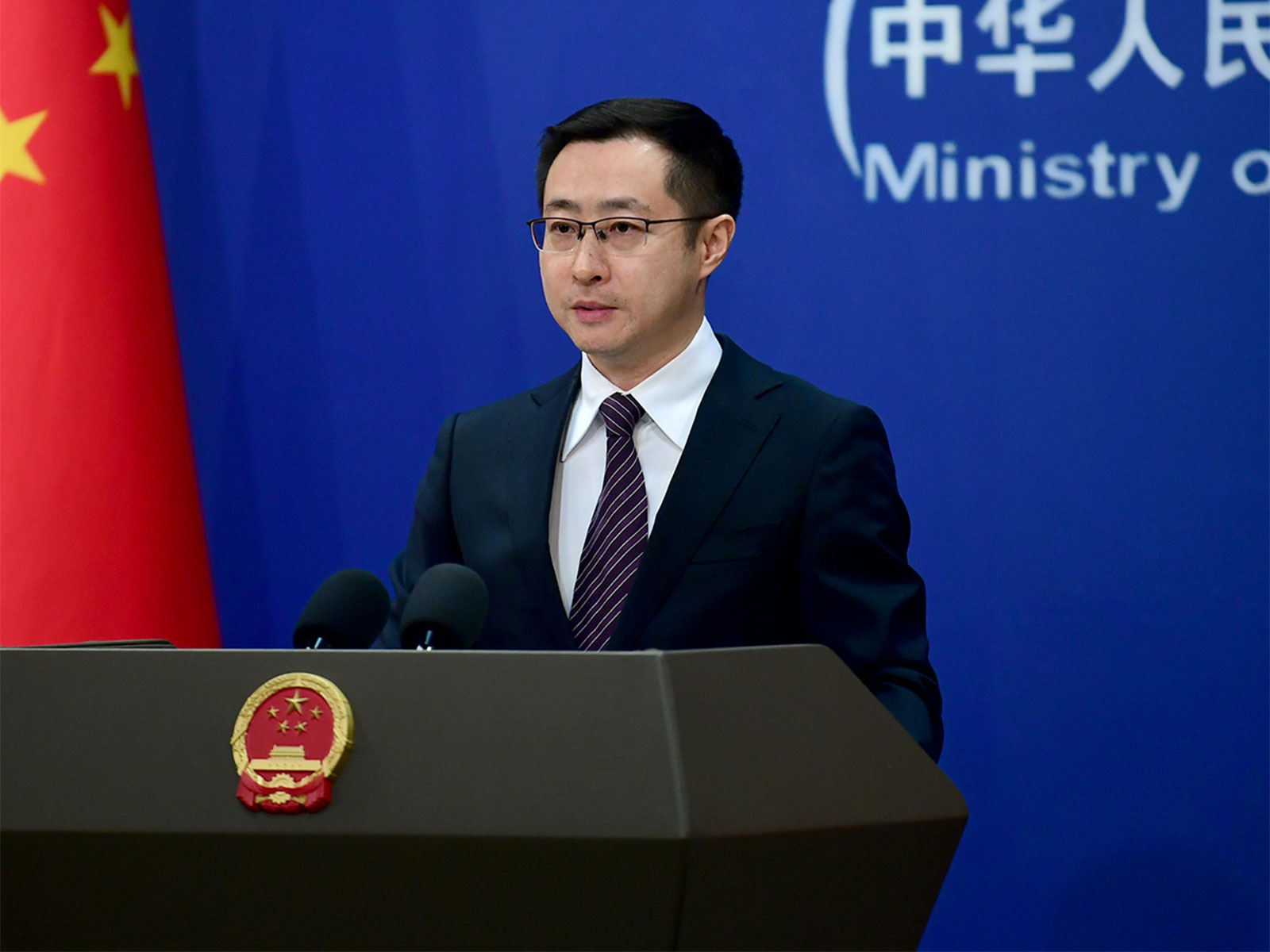 Chinese Foreign Ministry Spokesperson Lin Jian (Photo/X@MFA_China)