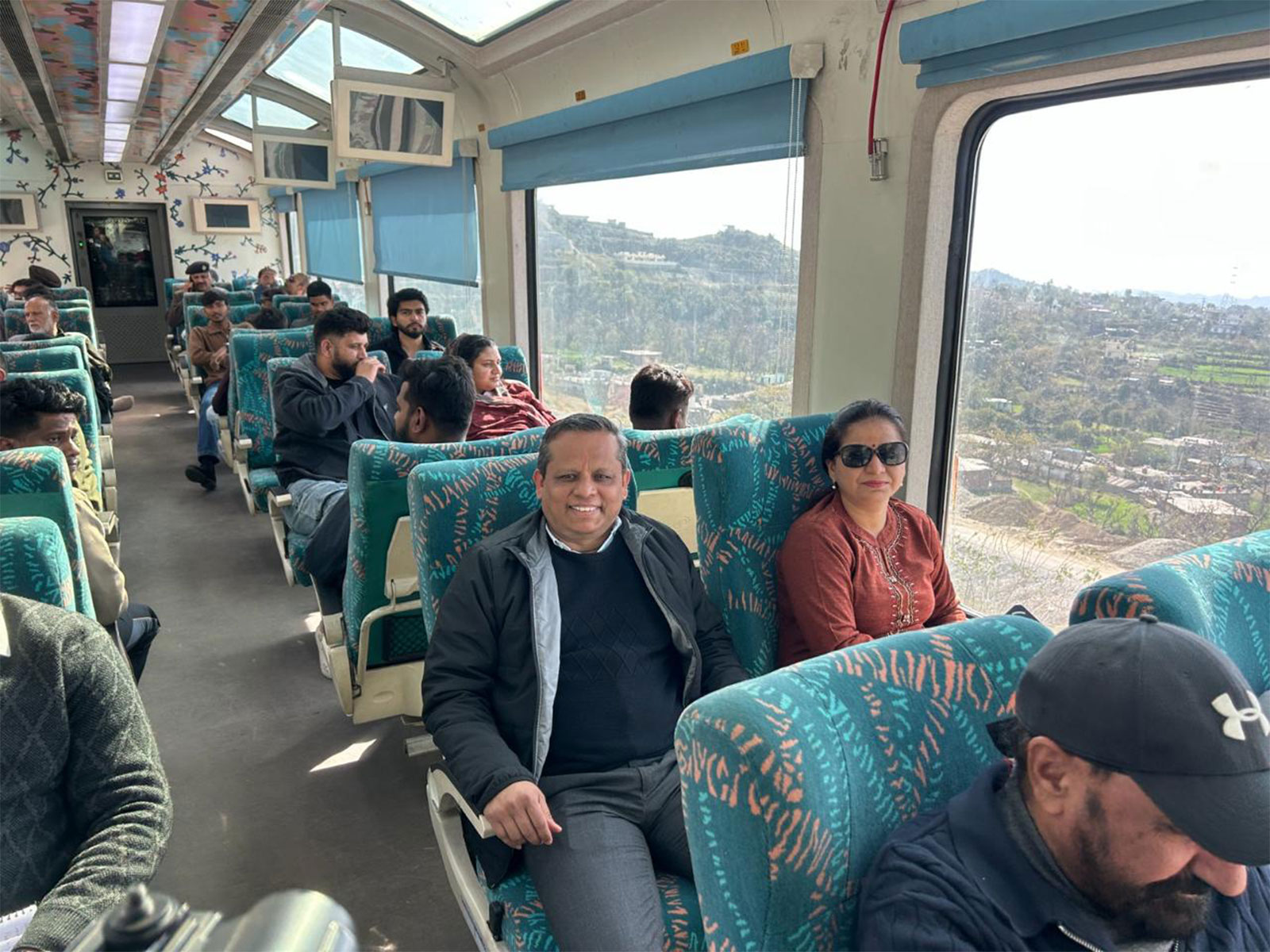 Vistadome coach introduced on Budgam–Katra special train (Photo/ANI)