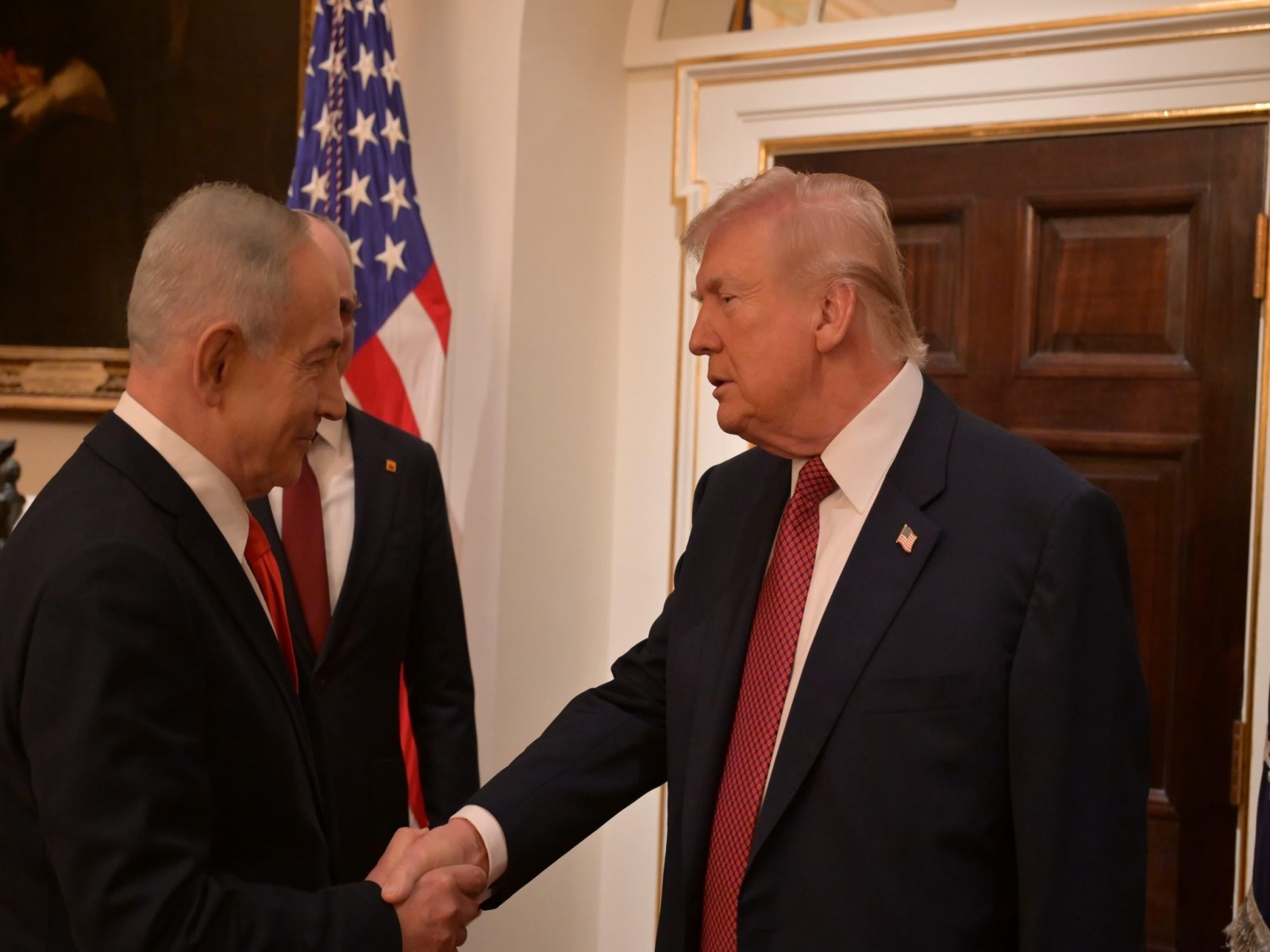 Trump finishes ‘good’ meeting with Netanyahu; says Iran talks will continue, but&hellip;