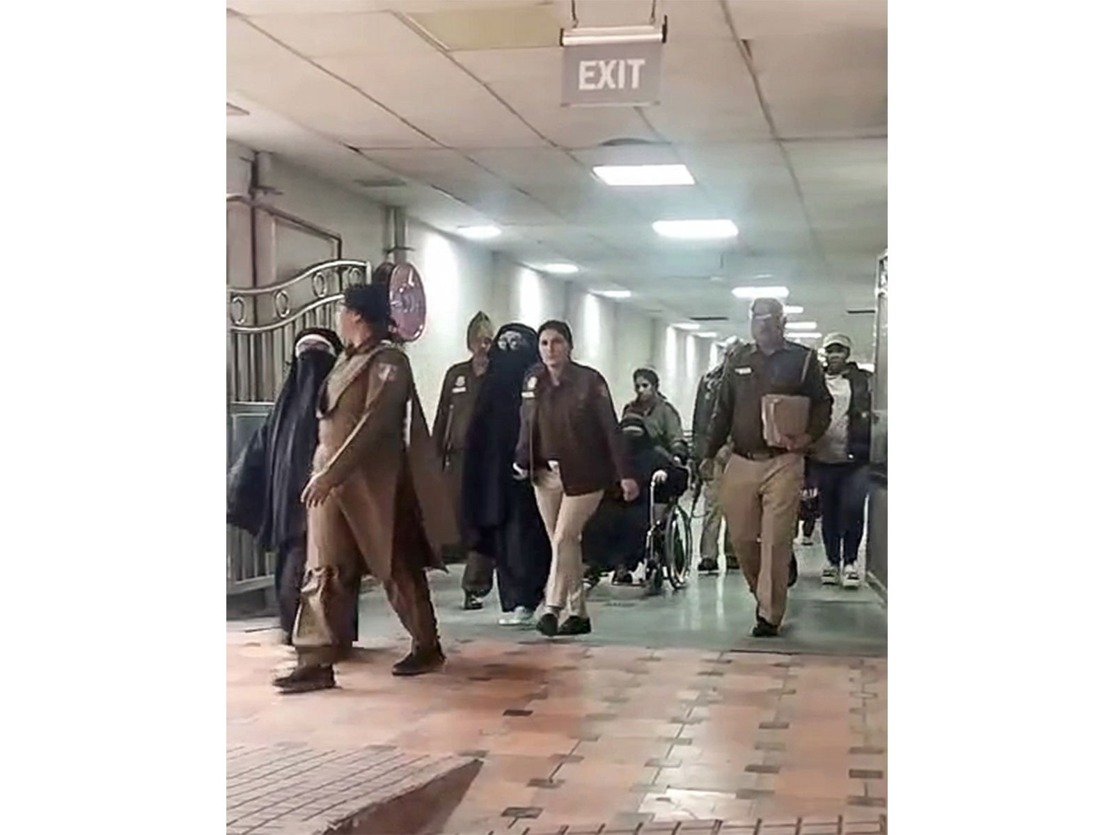 Asiya Andrabi at Patiala House Court (File Photo/ ANI)