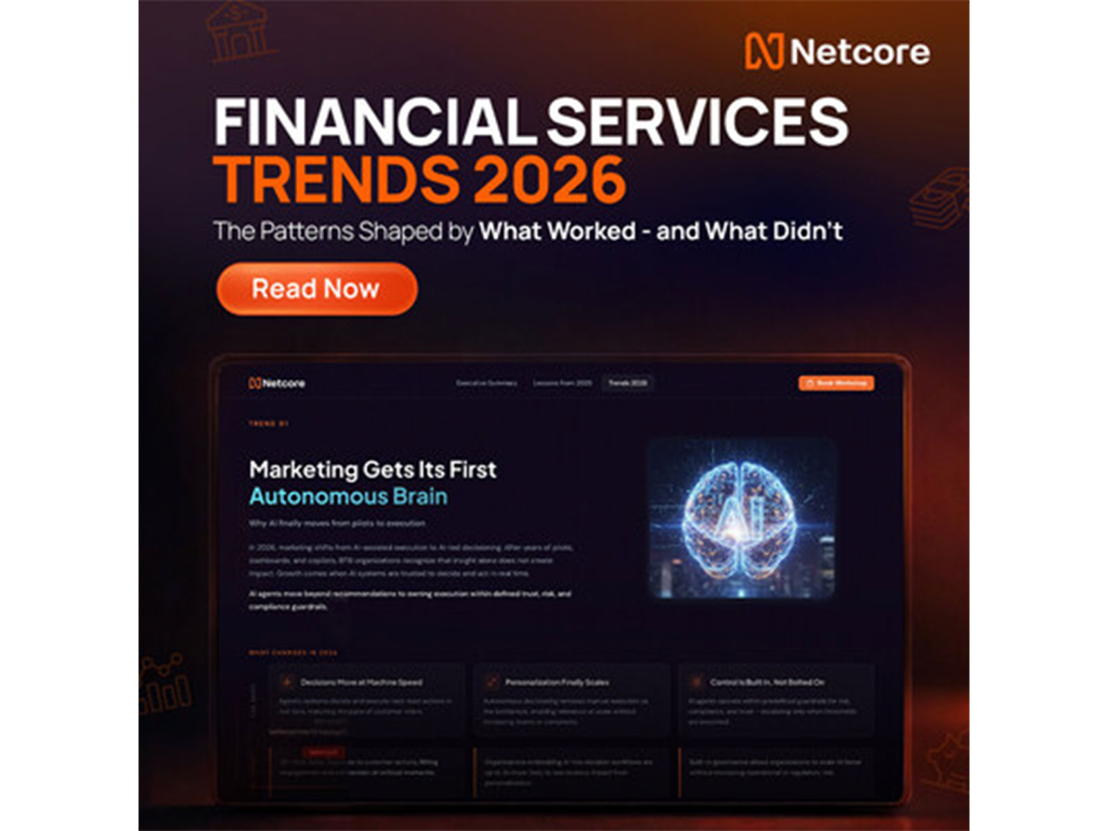 Netcore’s Financial Services Trends 2026: Agentic Marketing Marks the Next Growth Shift for Financial Services in India
