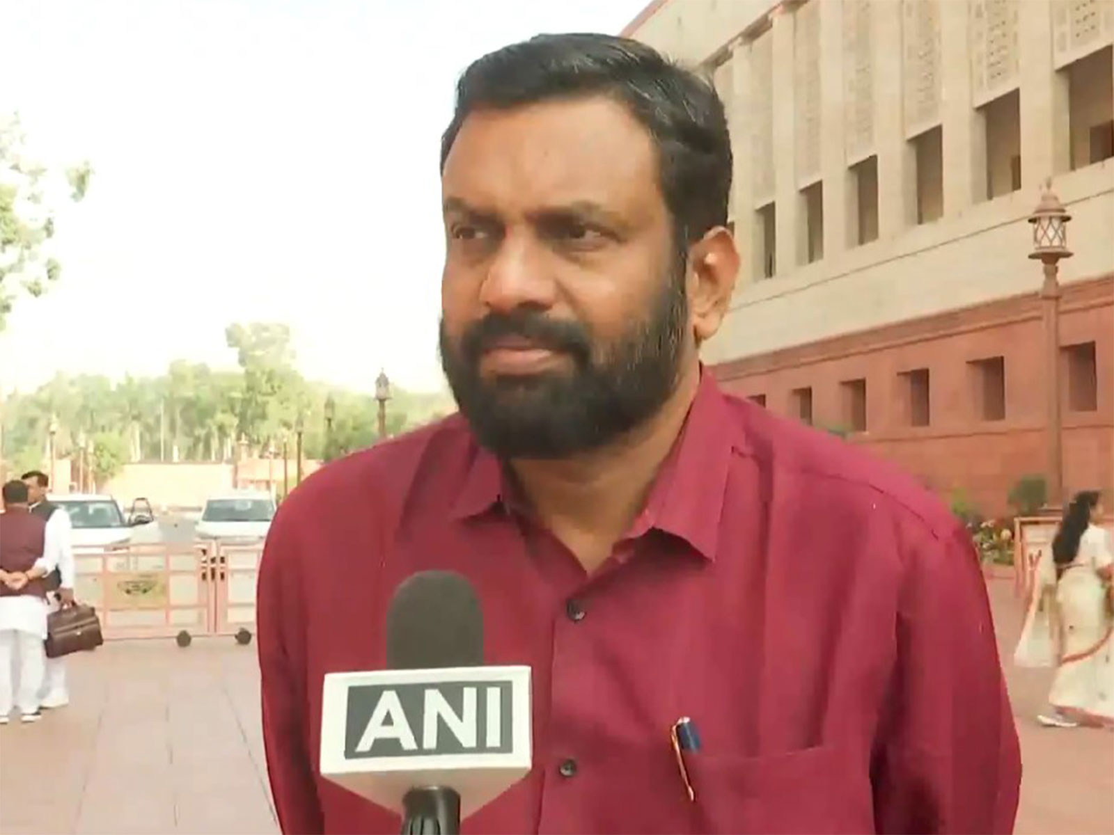 CPI MP P Sandosh Kumar (Photo: ANI)