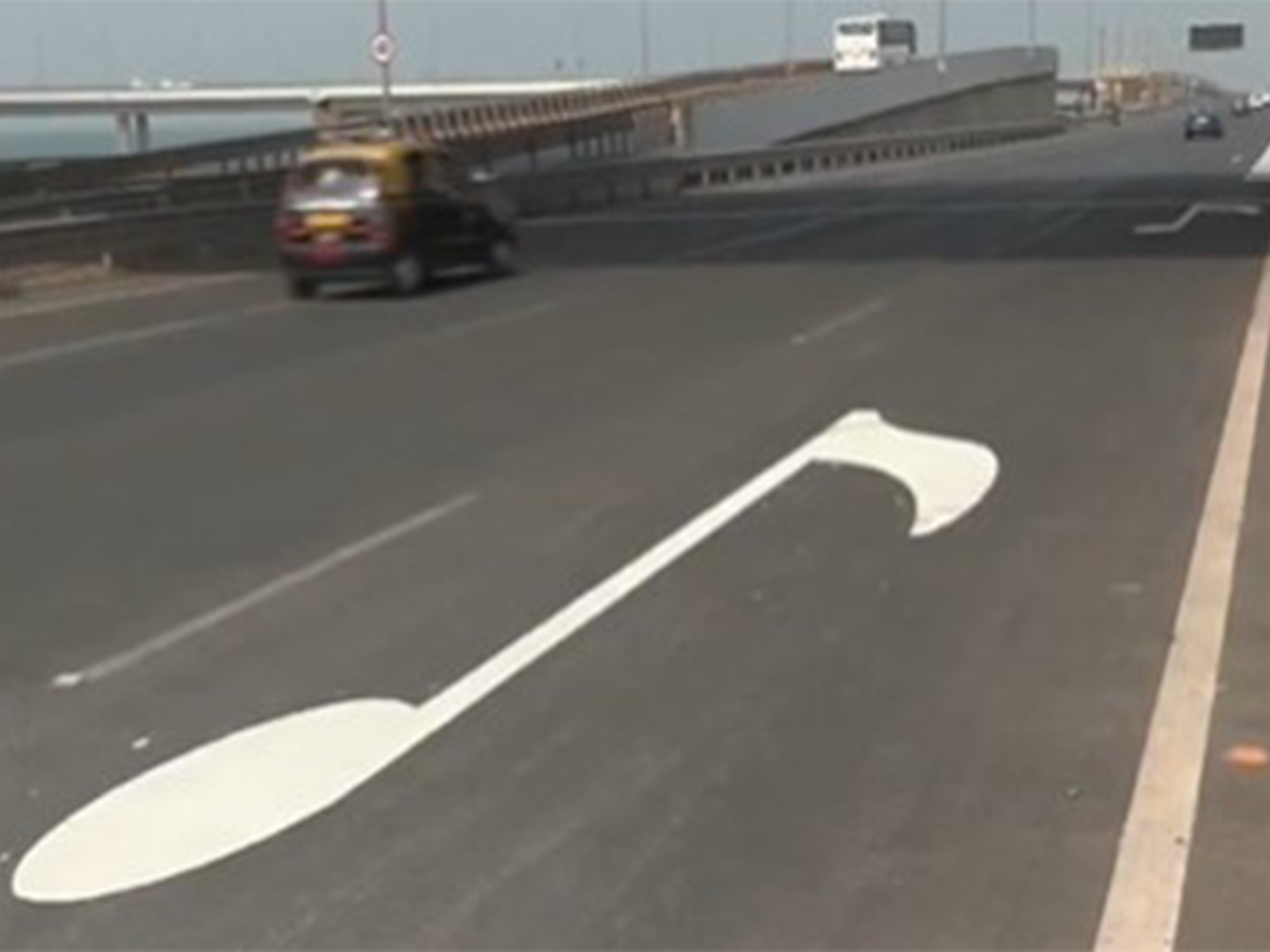 Mumbai's melody road (Image source: ANI)
