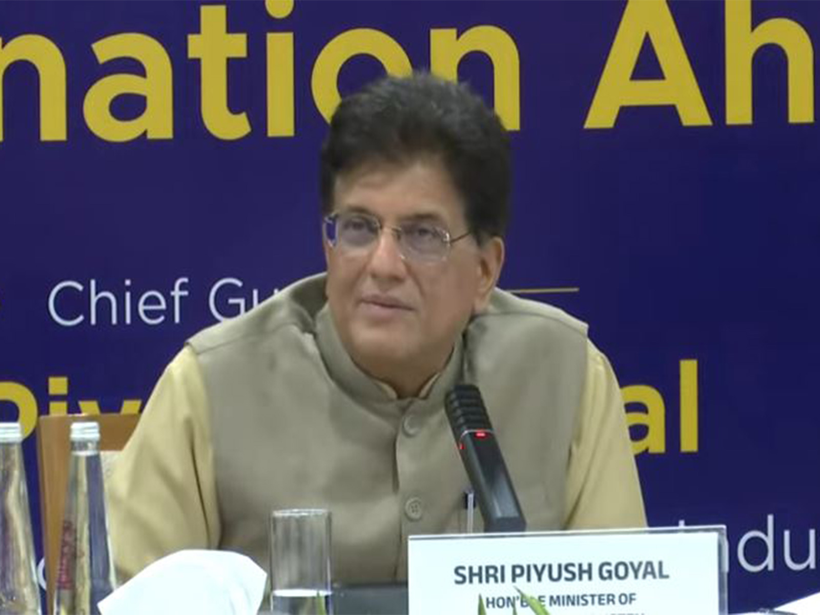 Union Minister of Commerce and Industry Piyush Goyal. (Photo: X/PiyushGoyal)