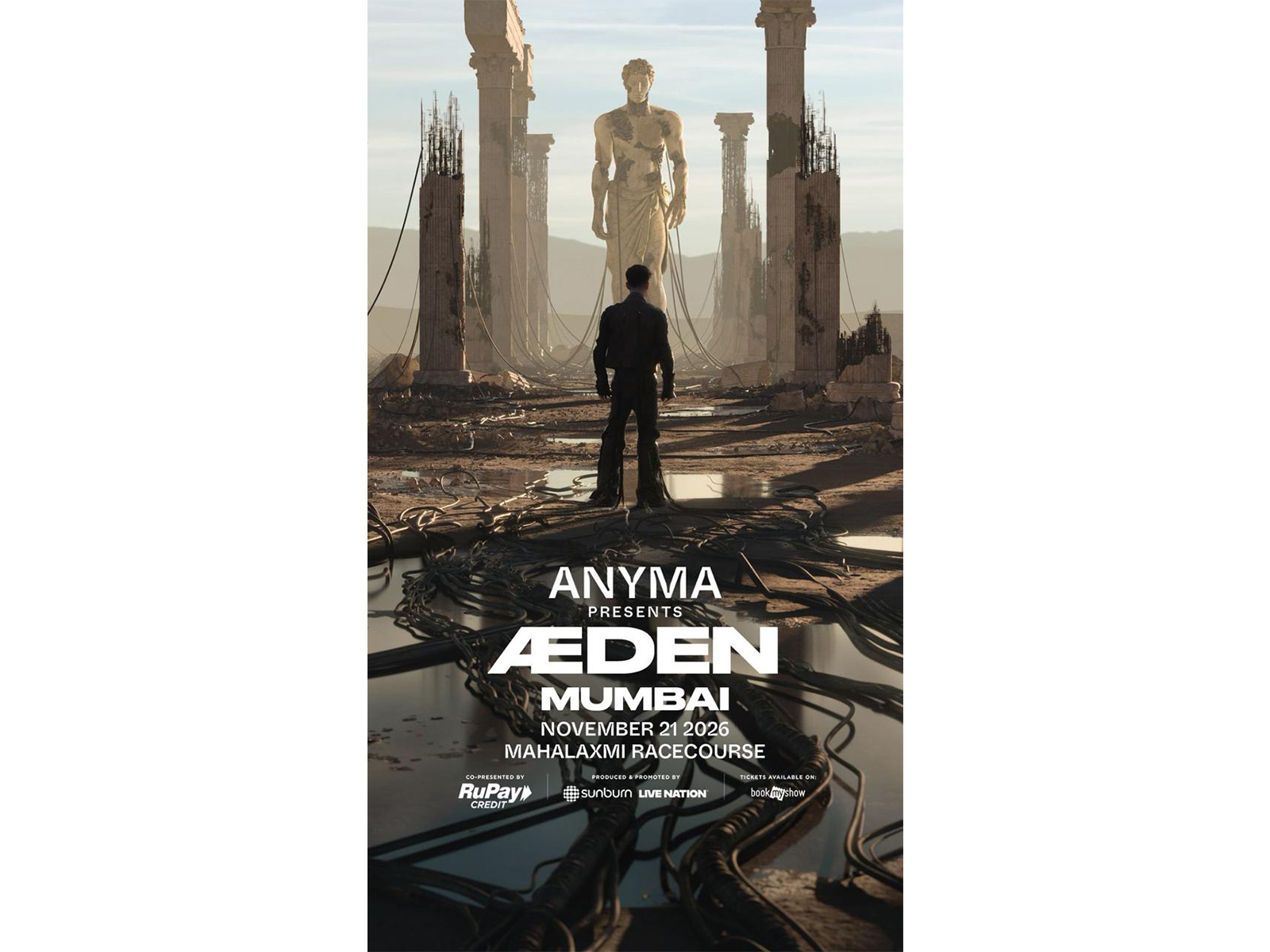 Announcement of Anyma's show in Mumbai (Image source: show's team)