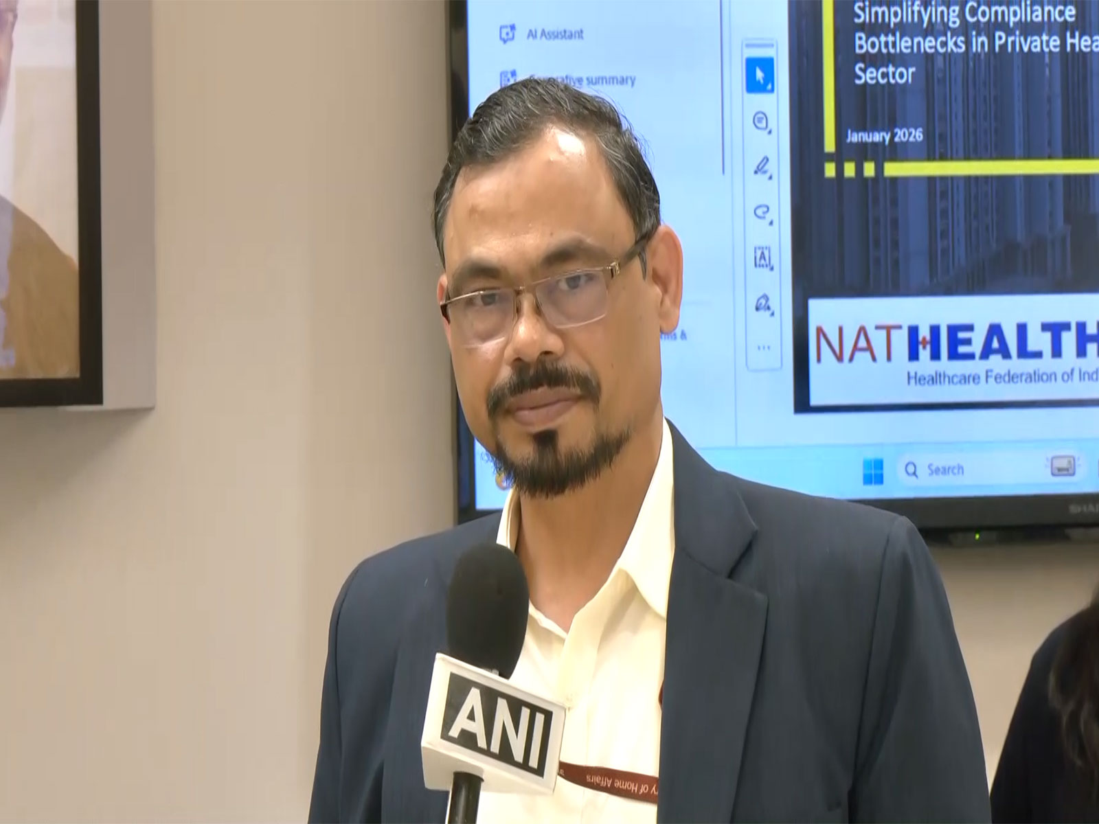 Pravakar Sahoo, NITI Aayog Senior Lead (Photo/ANI) Pravakar Sahoo, NITI Aayog Senior Lead (Photo/ANI)