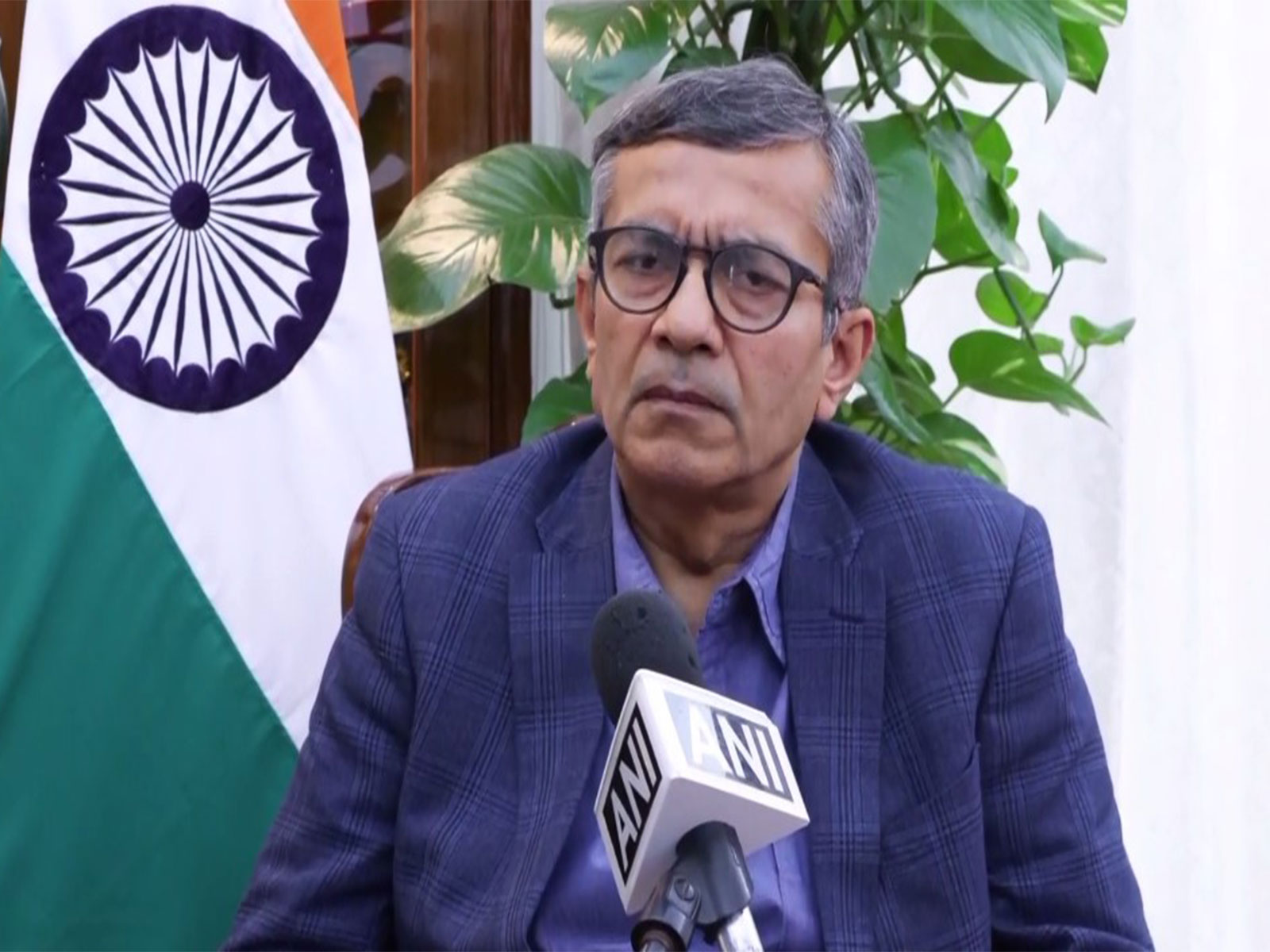 Defence Secretary Rajesh Kumar Singh (Photo/ANI)