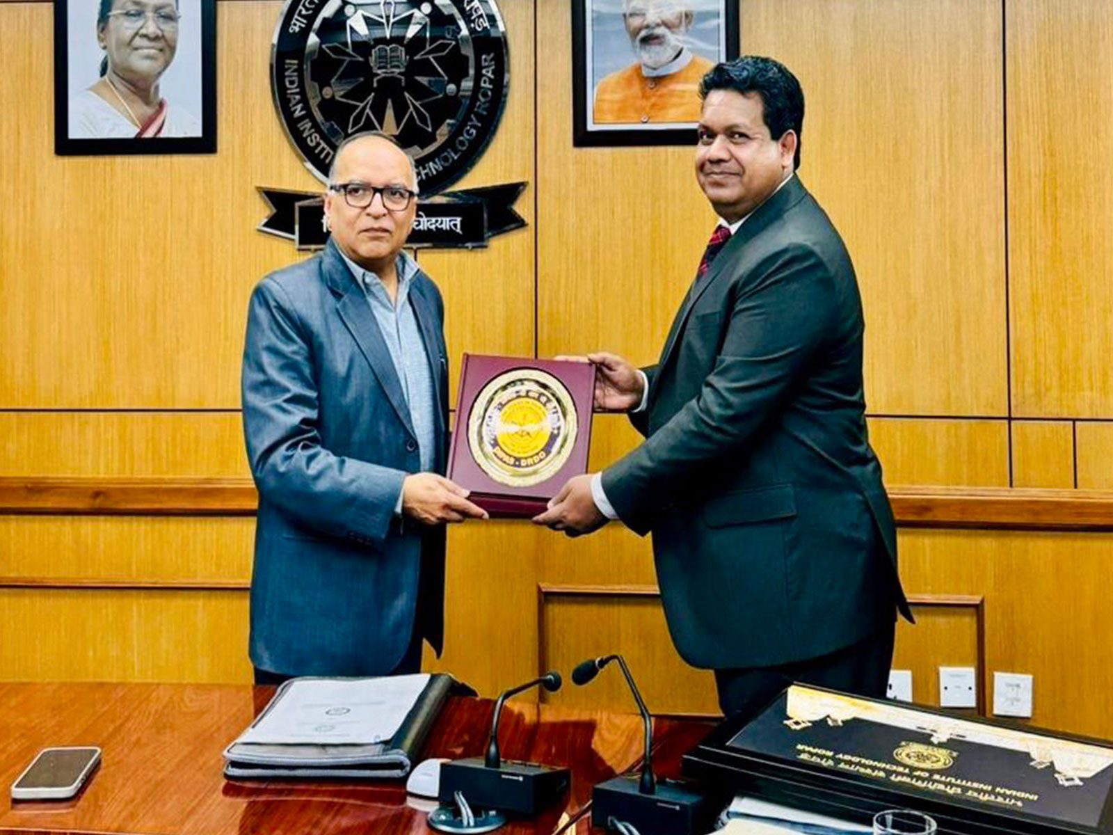 DIPAS, DRDO and IIT Ropar sign MoU (Photo/ANI)