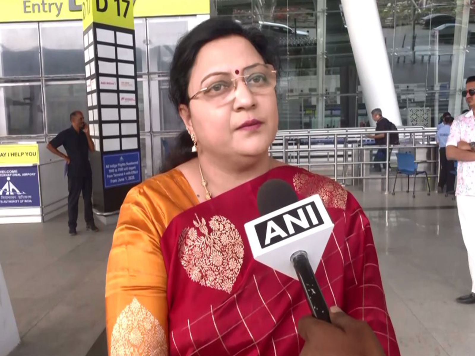 DMK MP Kanimozhi Somu (Photo/ANI)