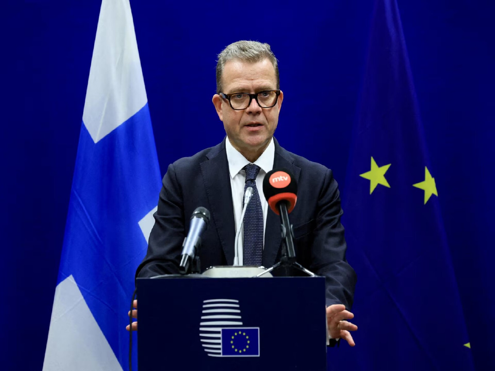 Finland’s Prime Minister Petteri Orpo (Photo/Reuters)