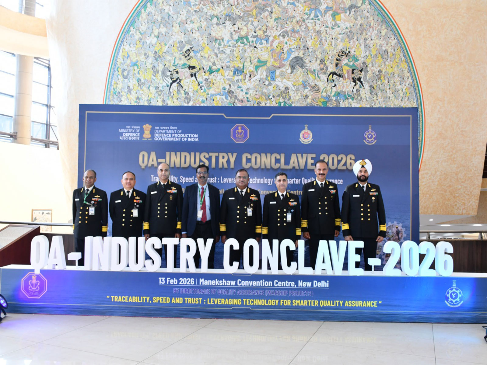 The Quality Assurance (QA)-Industry Conclave themed ‘Traceability, Speed and Trust – Leveraging Technology for Smarter Quality Assurance’ took place in New Delhi (Photo/PIB)