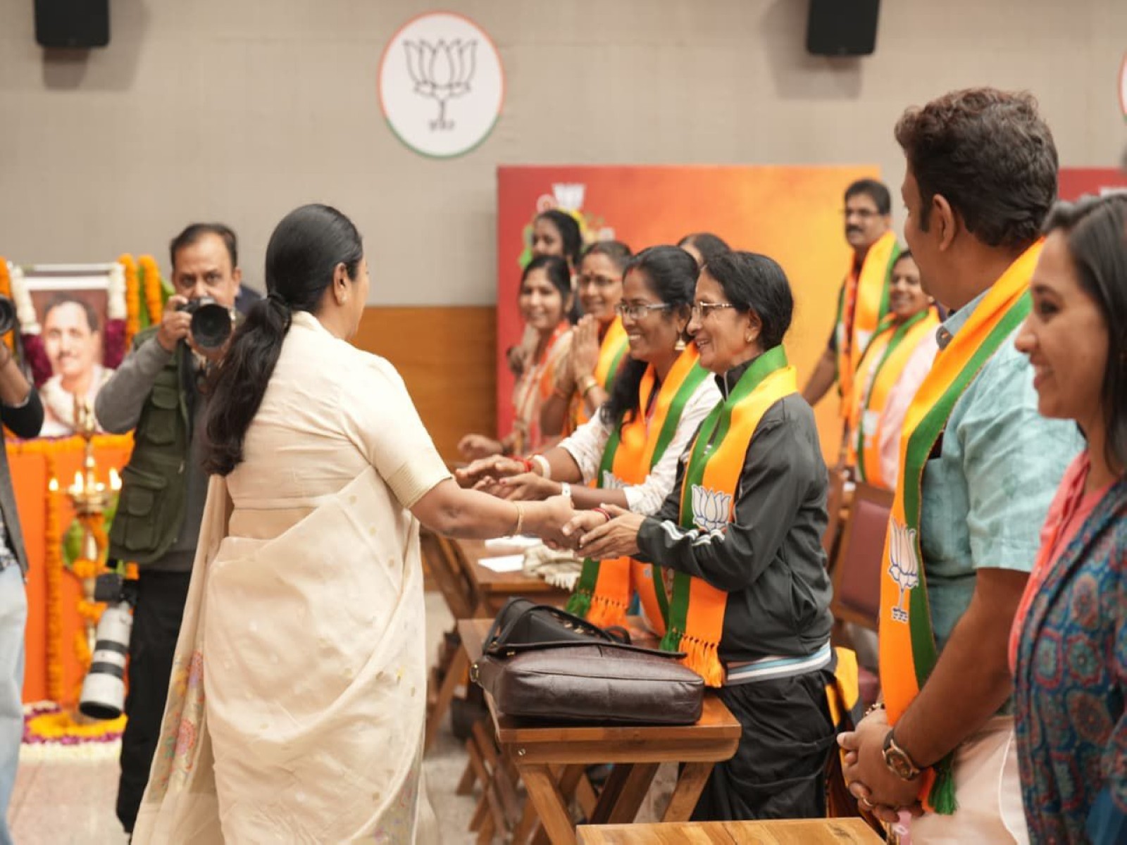 Kerala BJP delegation concludes the three-day governance stewardship programme (Photo/ X @BJP4Keralam)