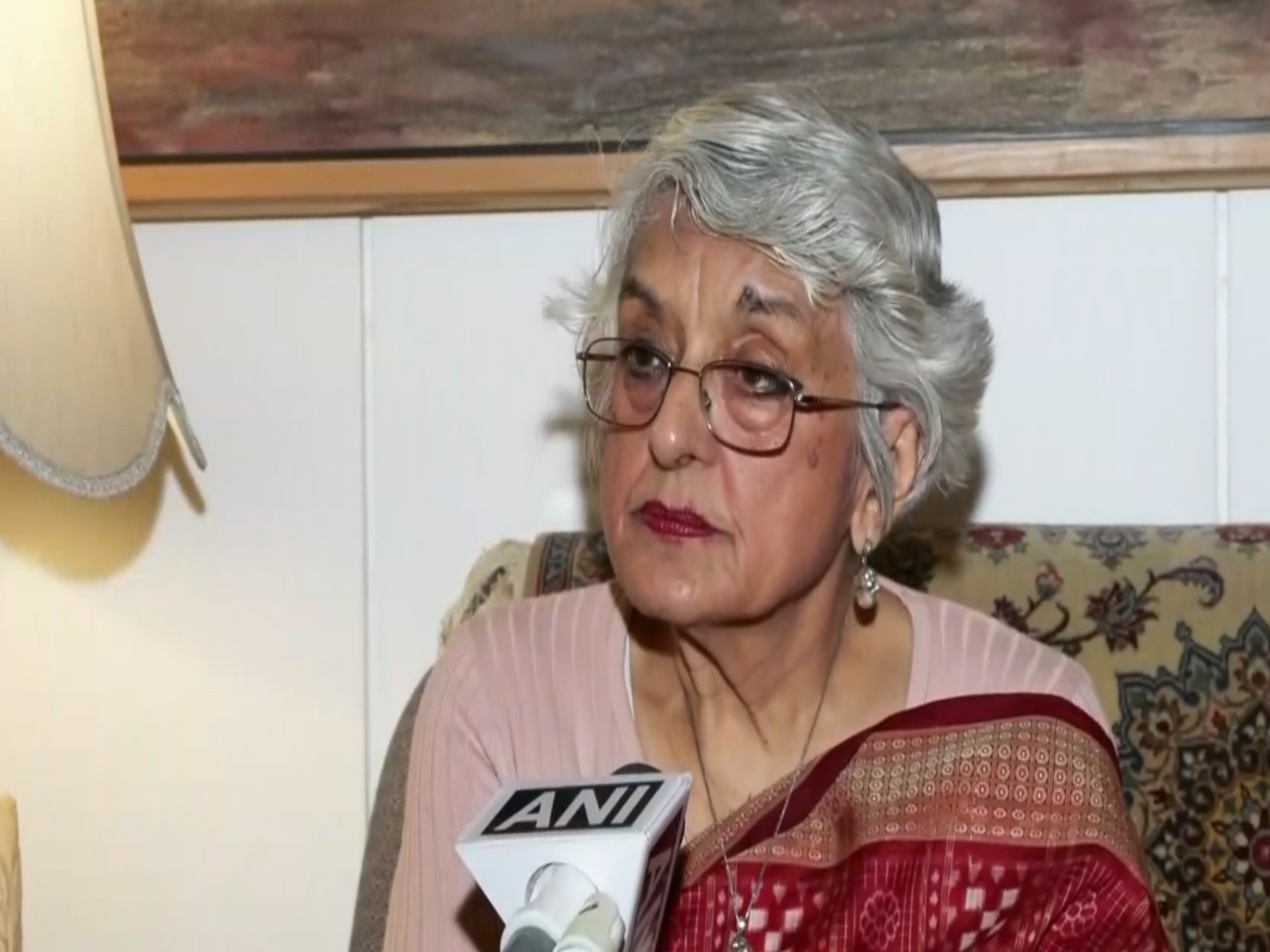 Former Indian High Commissioner to Bangladesh Veena Sikri (Photo/ANI)