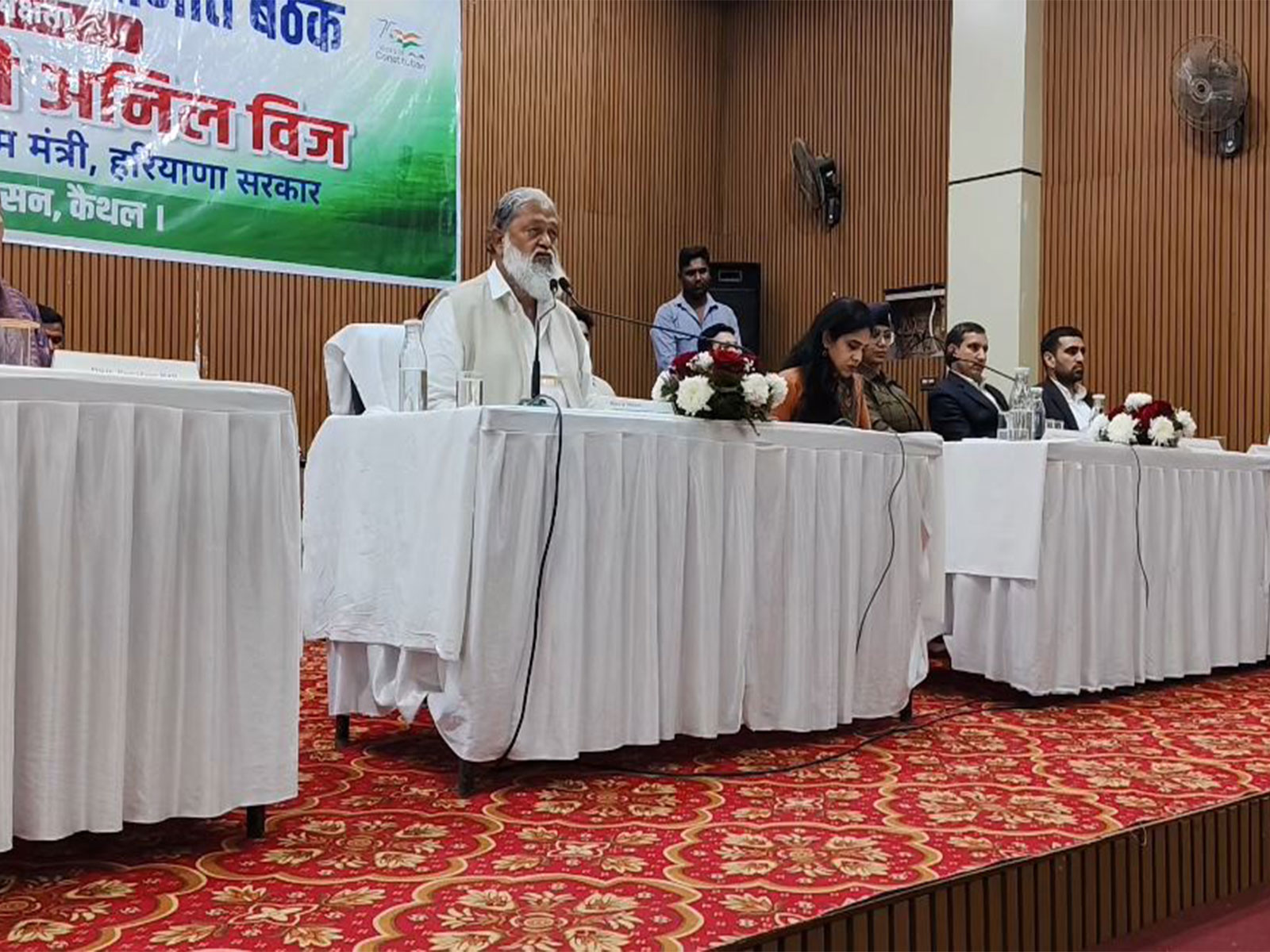 Haryana Cabinet Minister Anil Vij (Photo/ANI) Haryana Cabinet Minister Anil Vij (Photo/ANI)