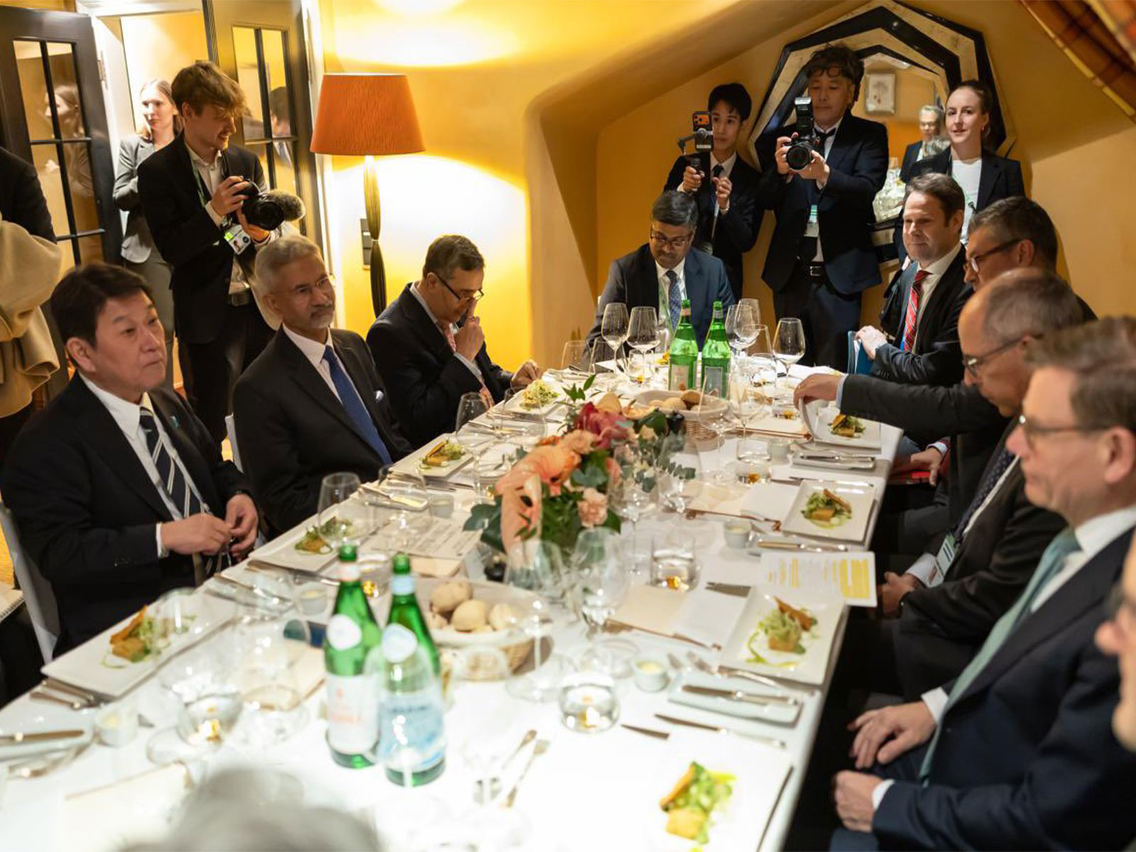 EAM S Jaishankar with foreign ministers of G4 countries in Munich (Photo/@DrSJaishankar)