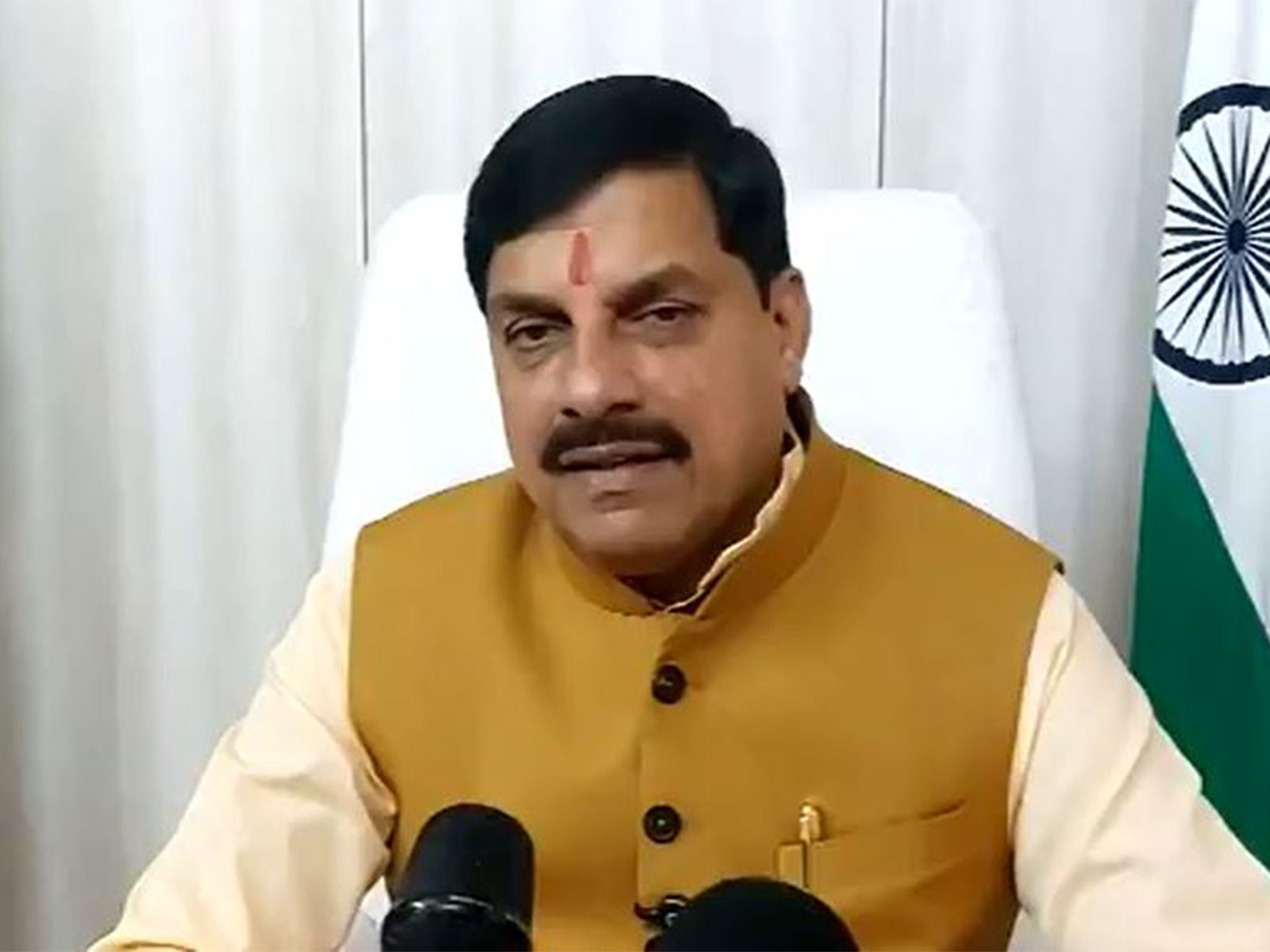 Madhya Pradesh Chief Minister Mohan Yadav (Photo/ANI)