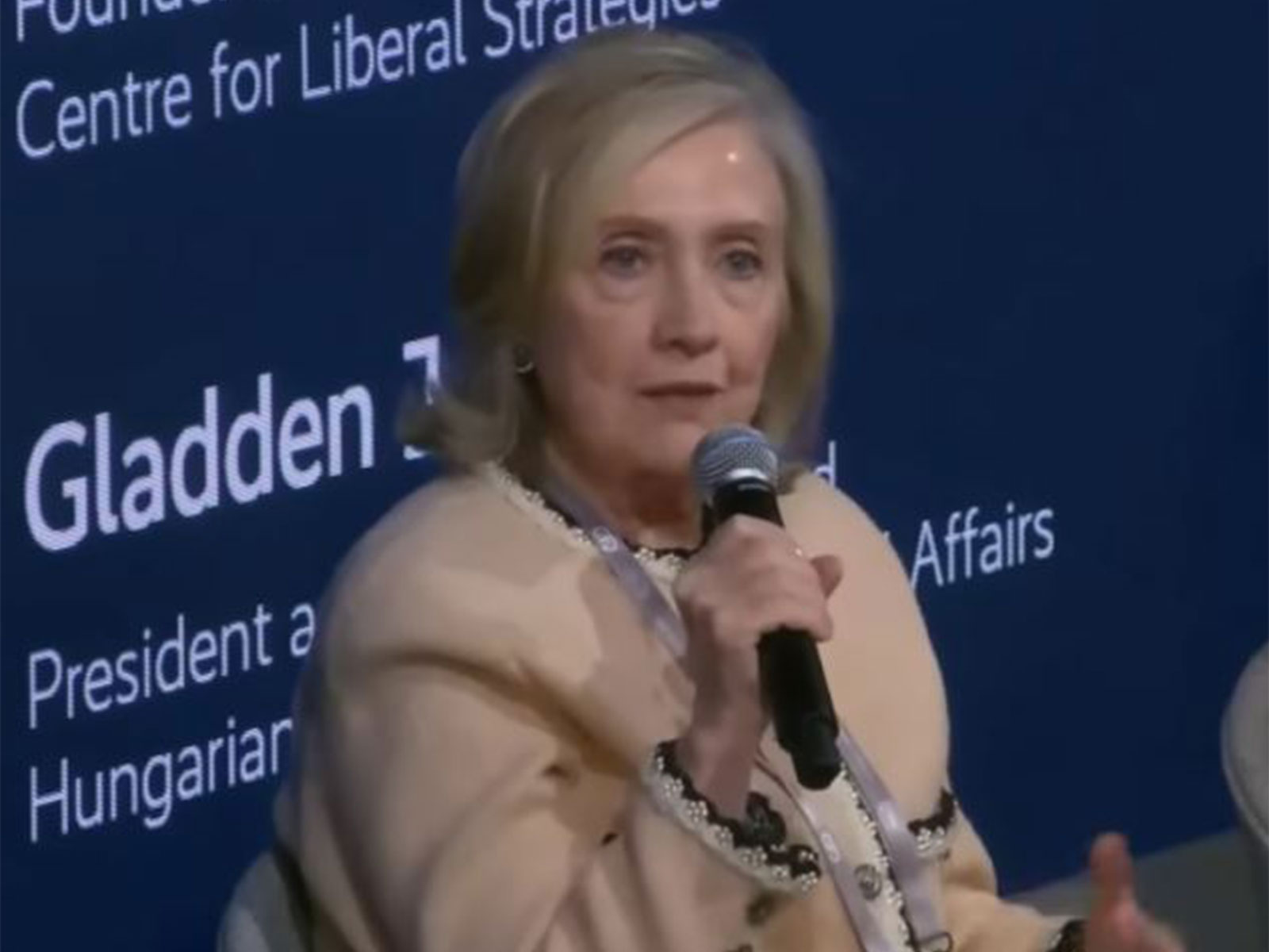 Former US Secretary of State Hillary Clinton (Photo/YouTube/MSC2026)