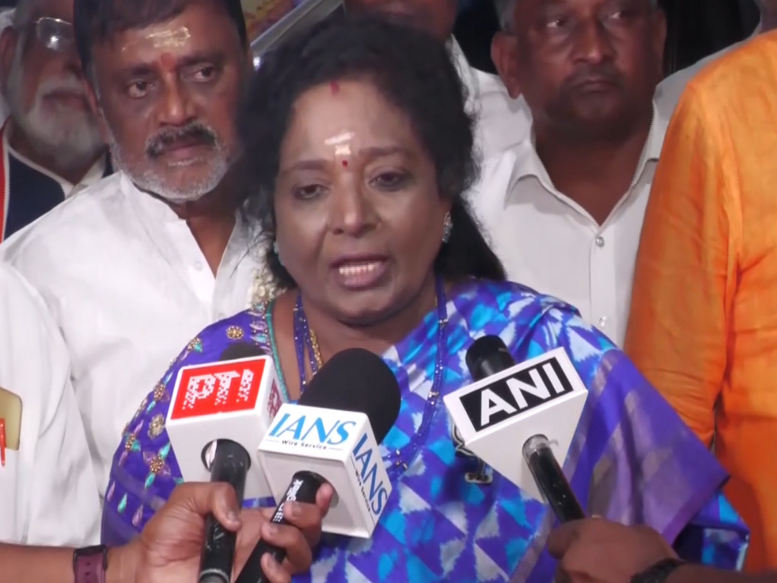 BJP leader Tamilisai Soundarajan (Photo/ANI)
