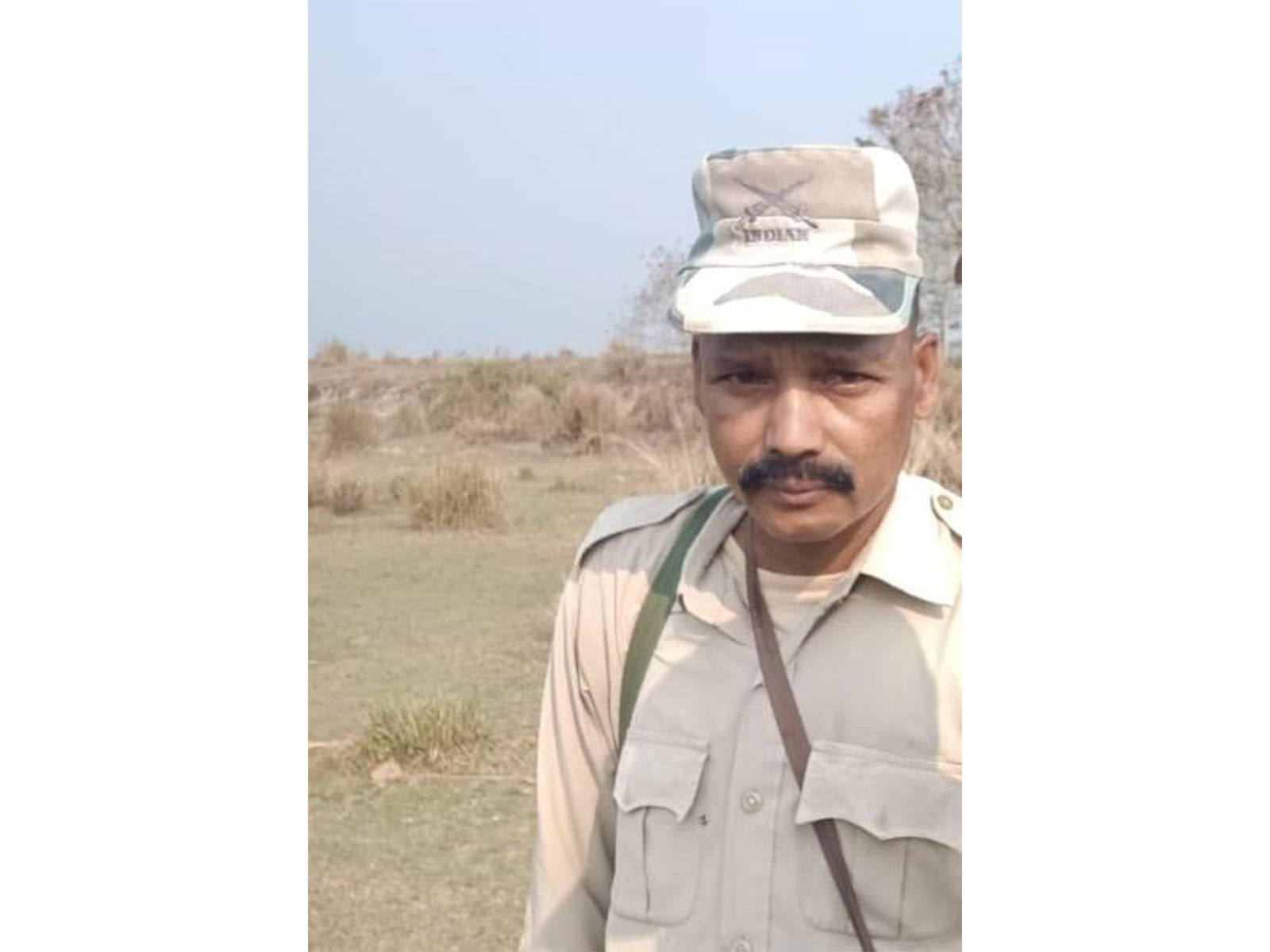 Forest homeguard Sahabuddin. (Photo/ANI) Forest homeguard Sahabuddin. (Photo/ANI)