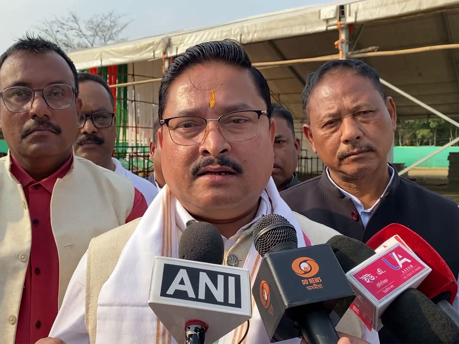 BJP Leader Dilip Saikia (Photo/ANI)