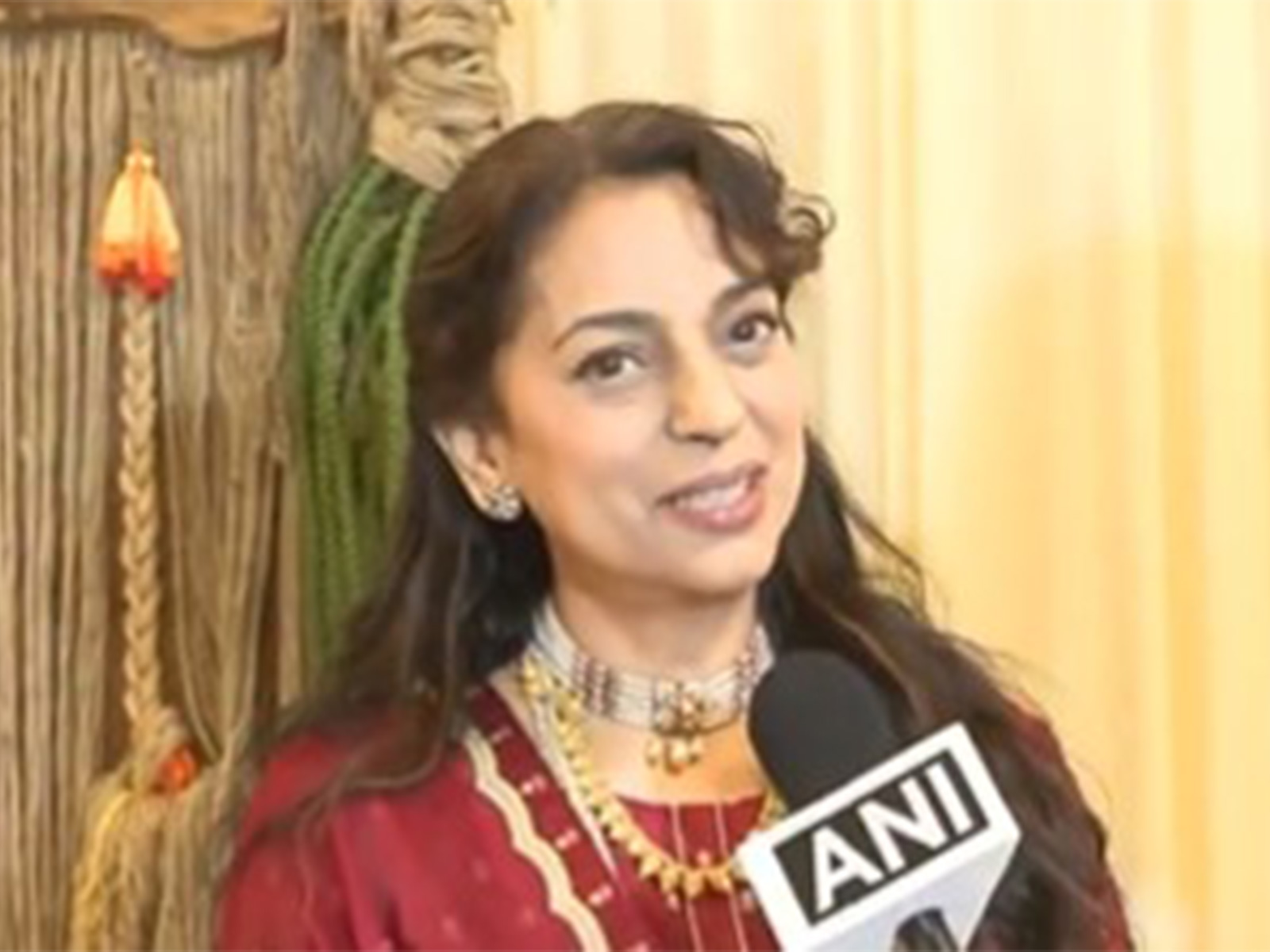 Actor Juhi Chawla (Image source: ANI)