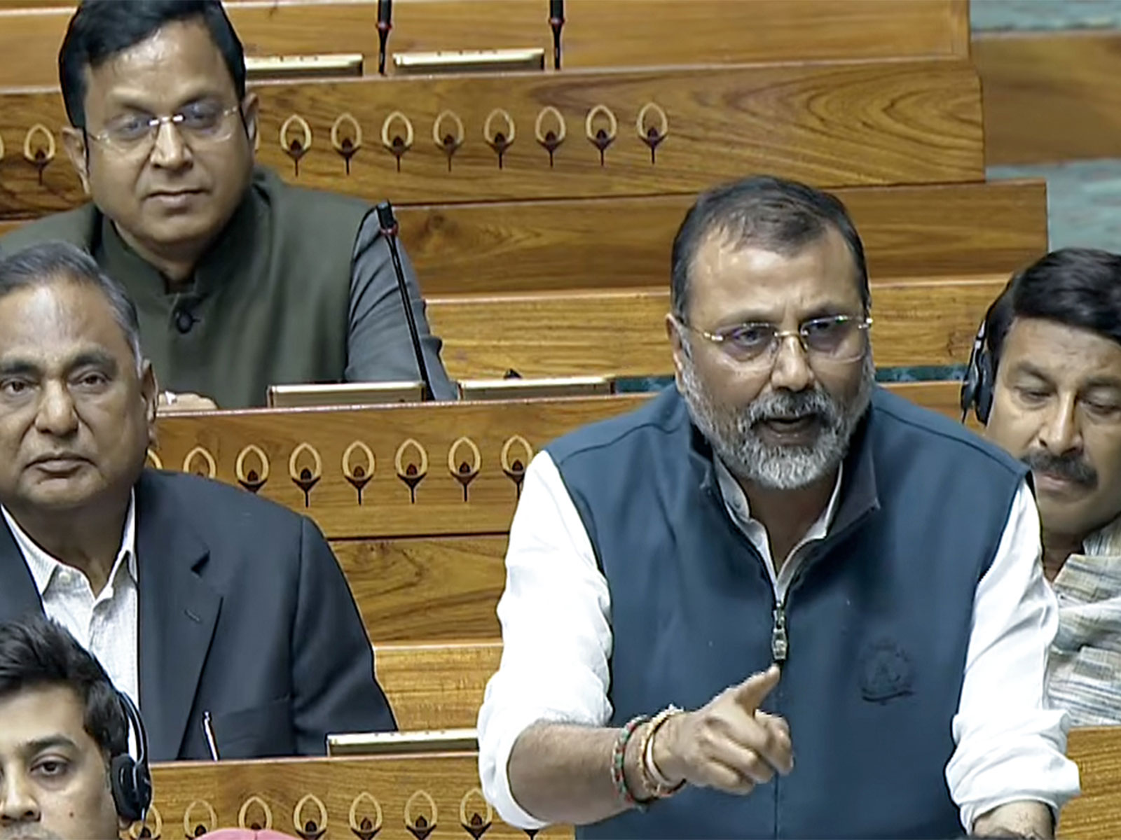 BJP MP Nishikant Dubey (File Photo/ANI)