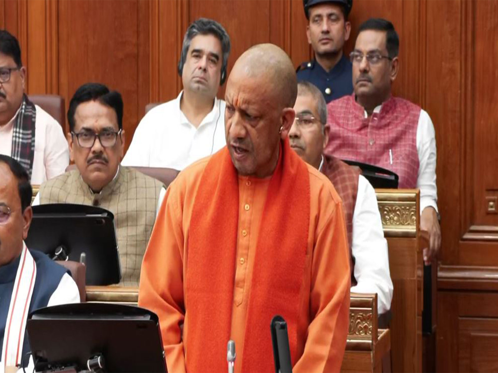 Uttar Pradesh Chief Minister Yogi Adityanath (Photo/ANI)