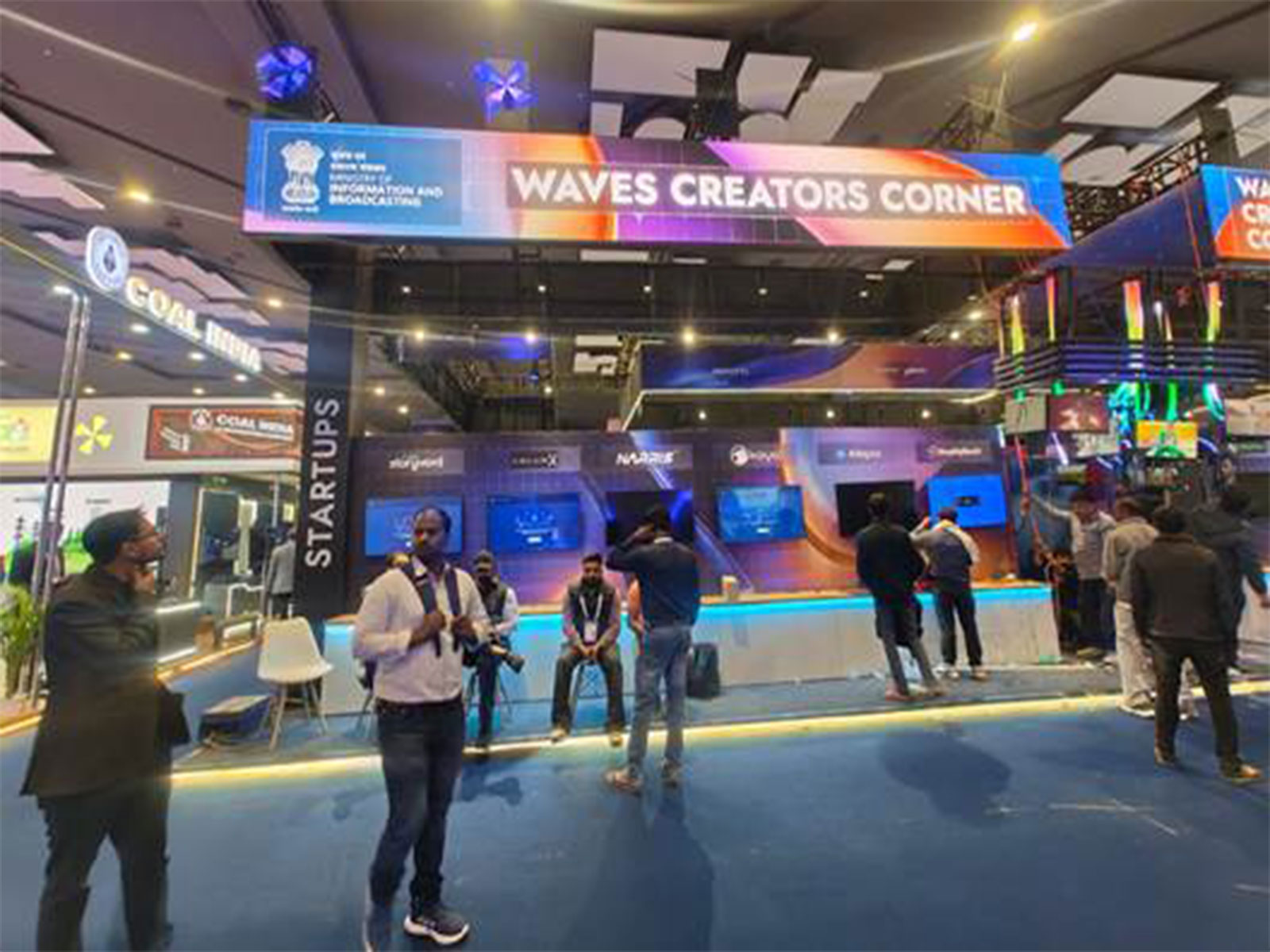 Waves Creators Corner at AI Summit 2026 (Photo/Ministry of Information and Broadcasting) Waves Creators Corner at AI Summit 2026 (Photo/Ministry of Information and Broadcasting)