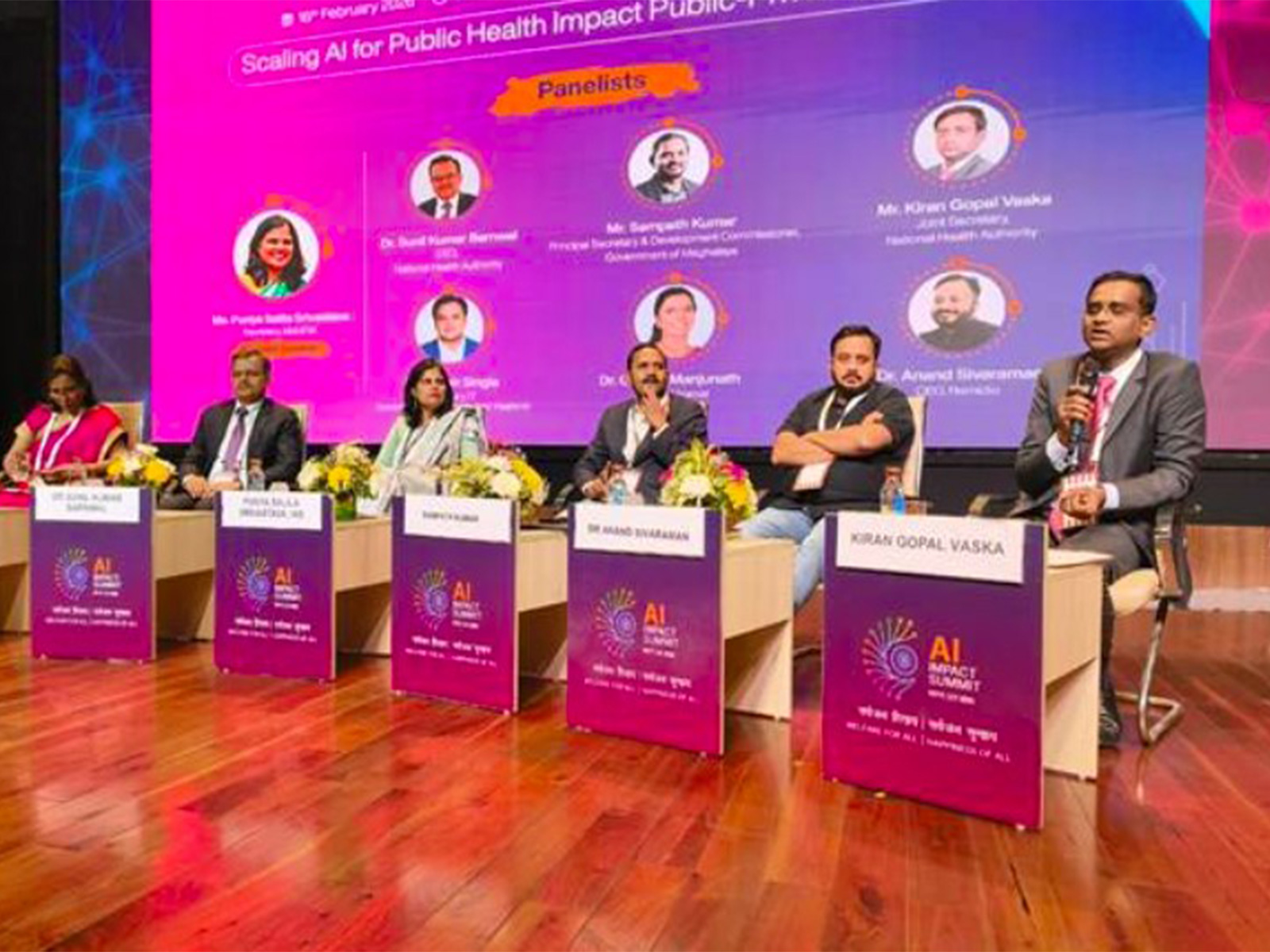 Ministry of Health and Family Welfare in India AI Impact Summit 2026 (Photo/PIB)