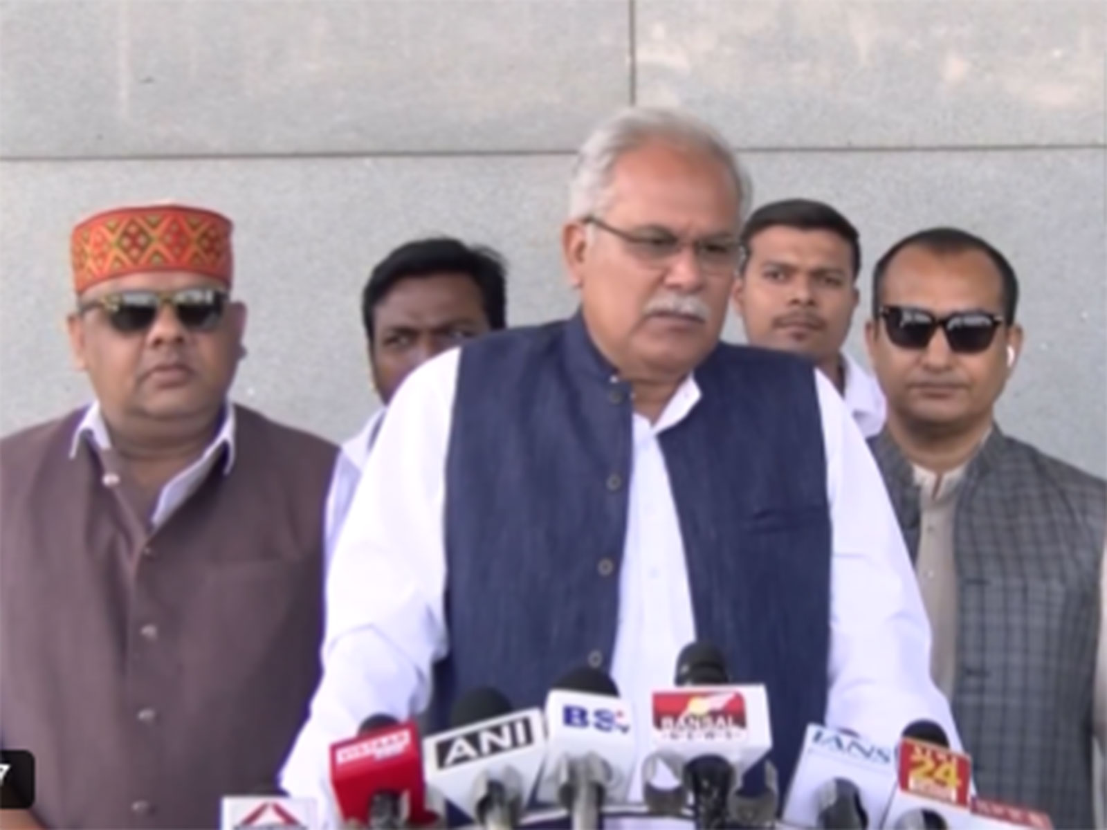 Congress leader and former Chhattisgarh Chief Minister Bhupesh Baghel (Photo/ANI)