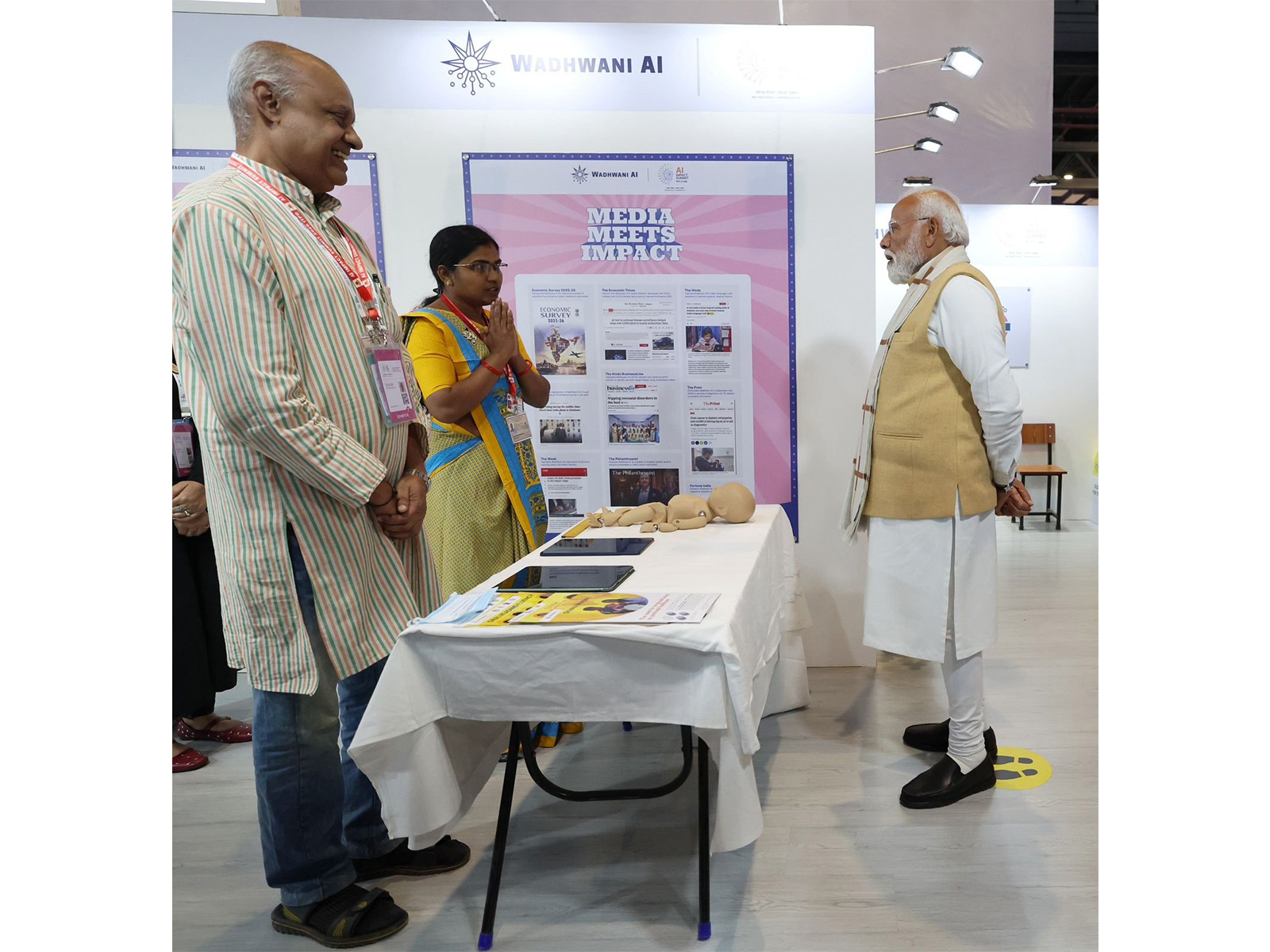 Prime Minister Narendra Modi at India AI Impact Expo 2026 (Photo/@narendramodi) Prime Minister Narendra Modi at India AI Impact Expo 2026 (Photo/@narendramodi)