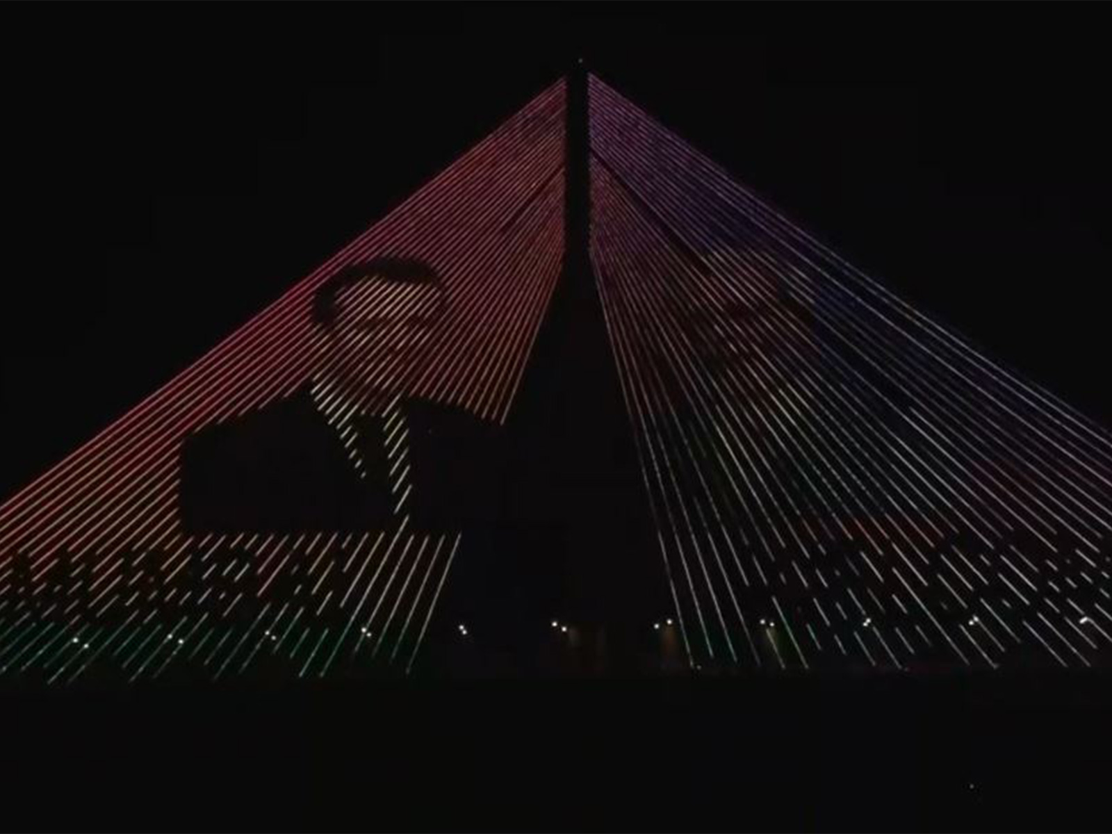 Visual from Mumbai's Bandra-Worli Sea Link (Photo/ANI)