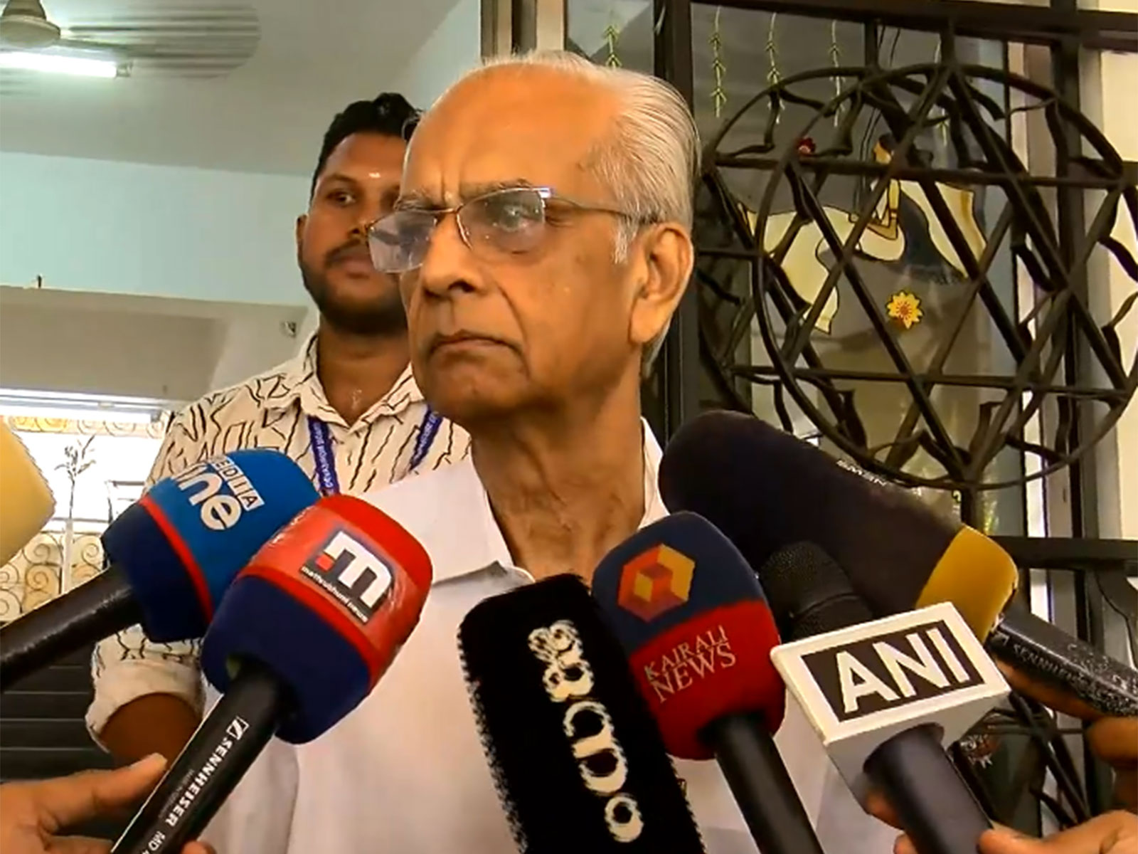 K Jayakumar president Travancore Devaswom Board (TDB) (Photo/ANI)