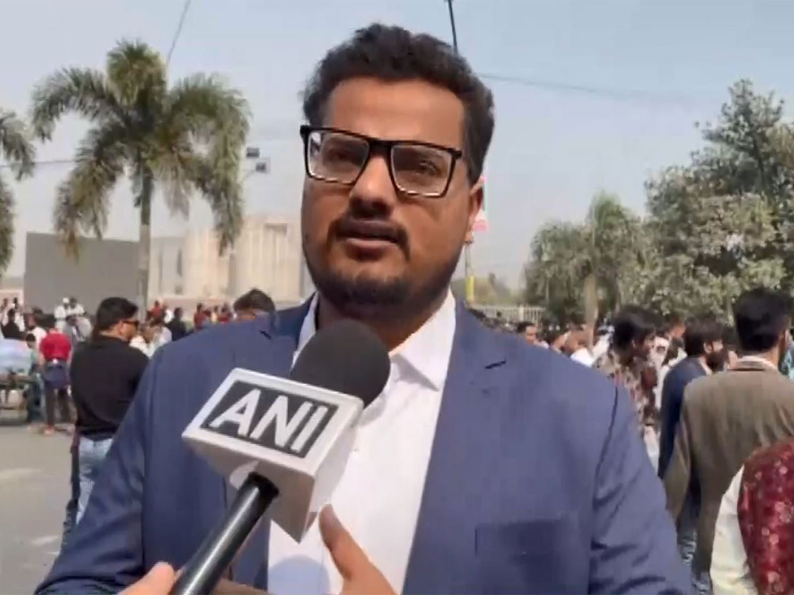 Convener of the Jatiyo Chhatra Samaj expresses optimism over Bangladesh’s political transition ahead of Tarique Rahman’s swearing-in ceremony in Dhaka. (Photo/ANI)