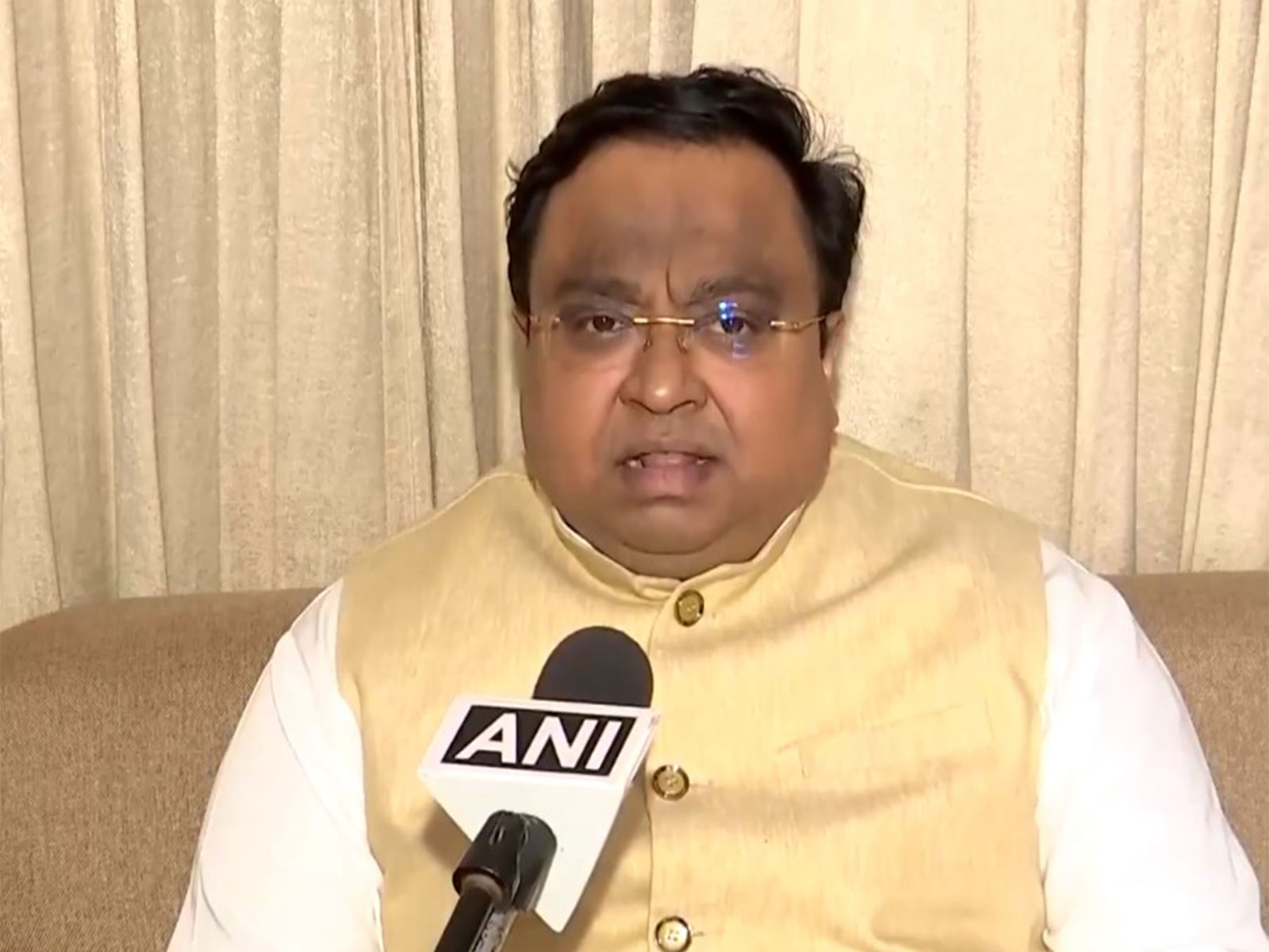 BJD MP Sasmit Patra (Photo/ANI)