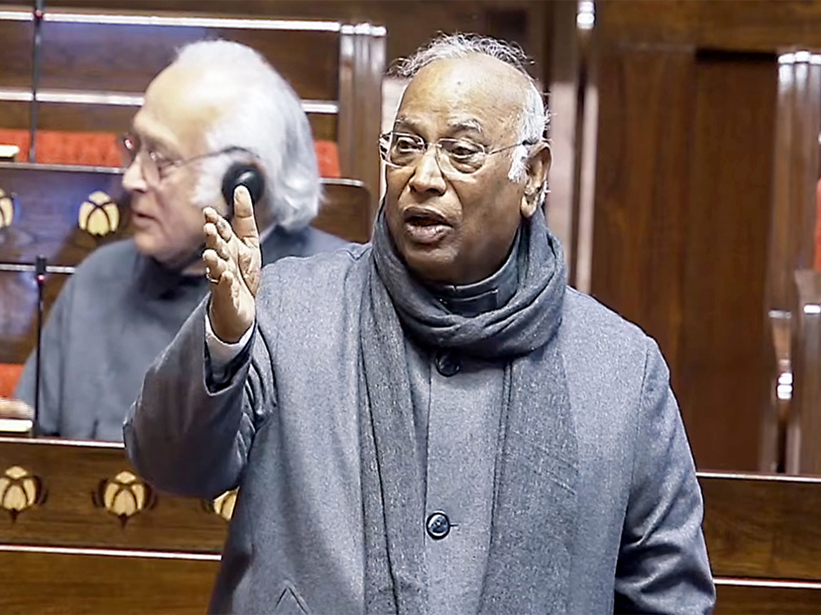 Congress President and Rajya Sabha LoP Mallikarjun Kharge (File Photo/ANI)