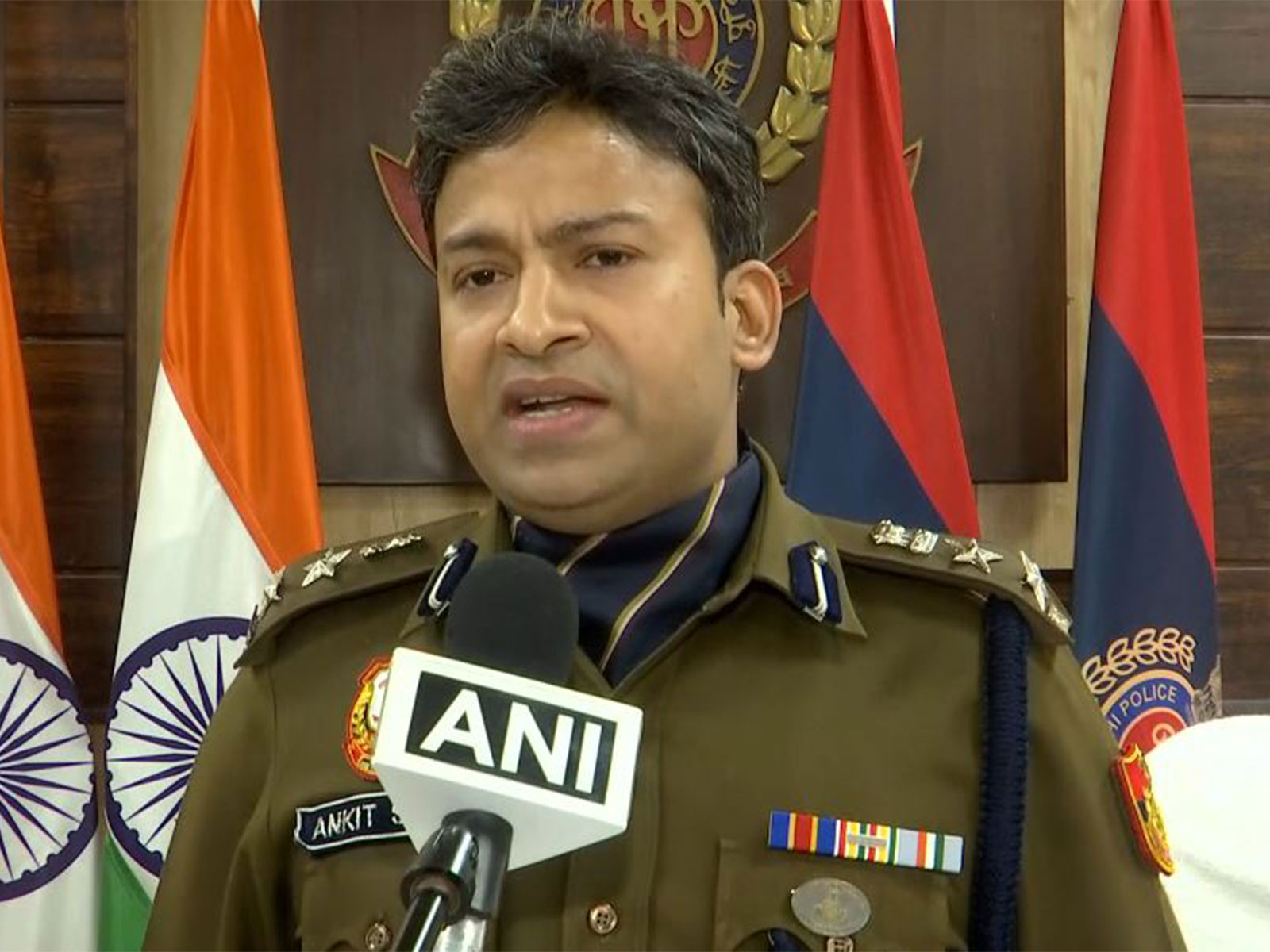 DCP Dwarka Ankit Kumar Singh (Photo/ANI)