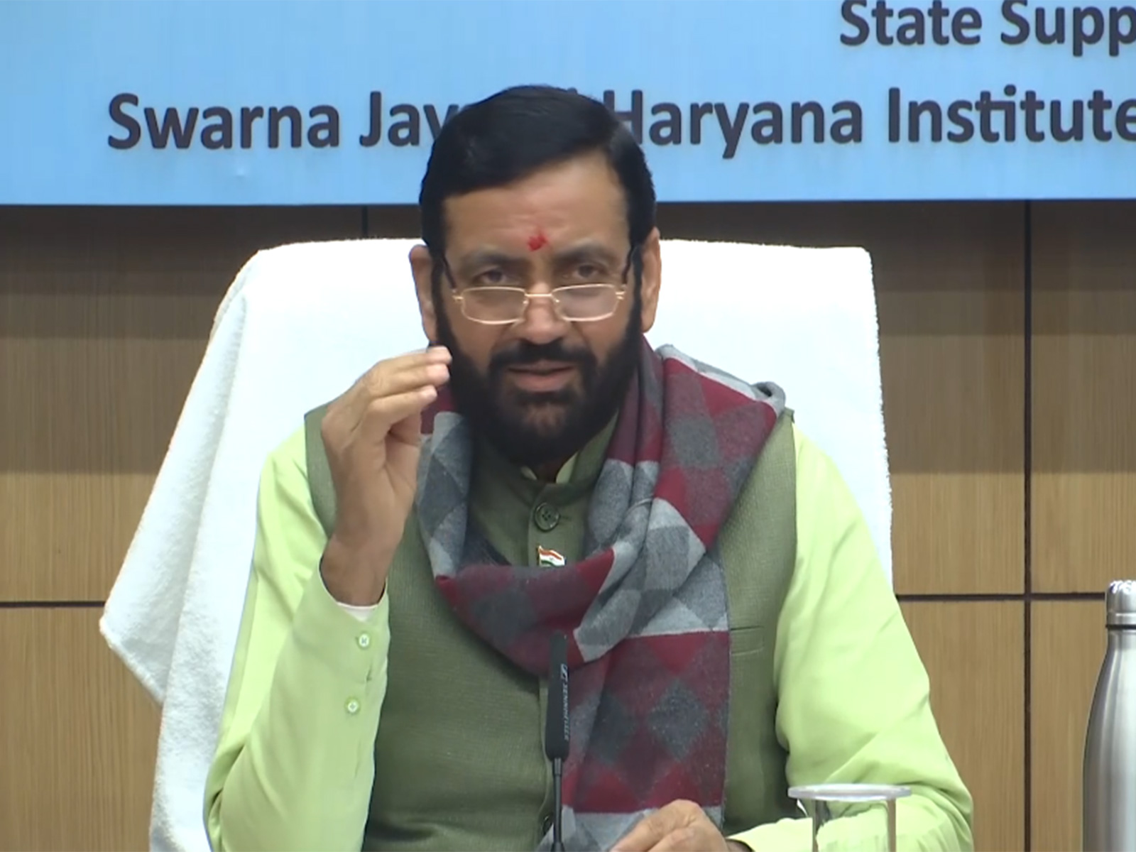 Haryana Chief Minister Nayab Singh Saini (File Photo/ANI)