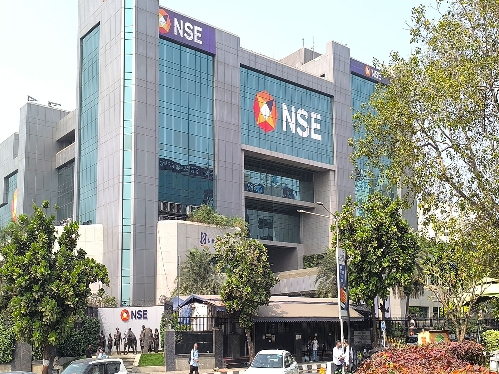 NSE Building (Photo/ANI) NSE Building (Photo/ANI)