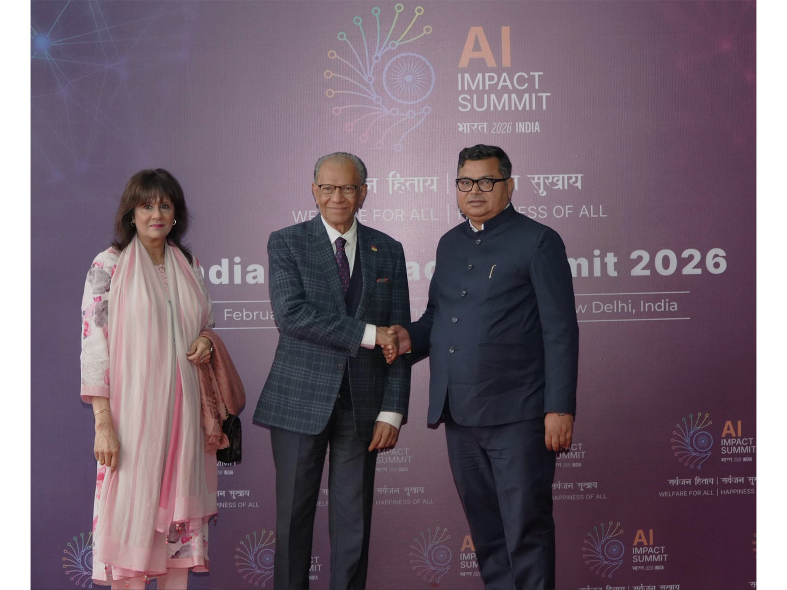 Maritius PM Navinchandra Ramgoolam arrives for AI Summit (Photo/X@MEAIndia)