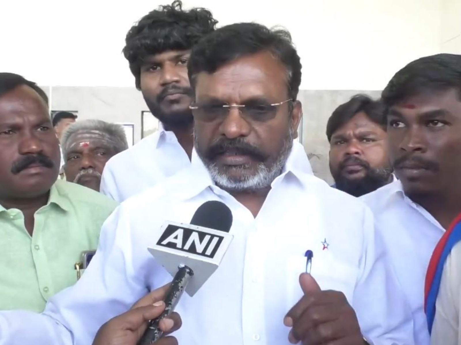 Thol. Thirumavalavan, leader of the Viduthalai Chiruthaigal Katchi (VCK) and MP from Chidambaram (Photo/ANI) Thol. Thirumavalavan, leader of the Viduthalai Chiruthaigal Katchi (VCK) and MP from Chidambaram (Photo/ANI)