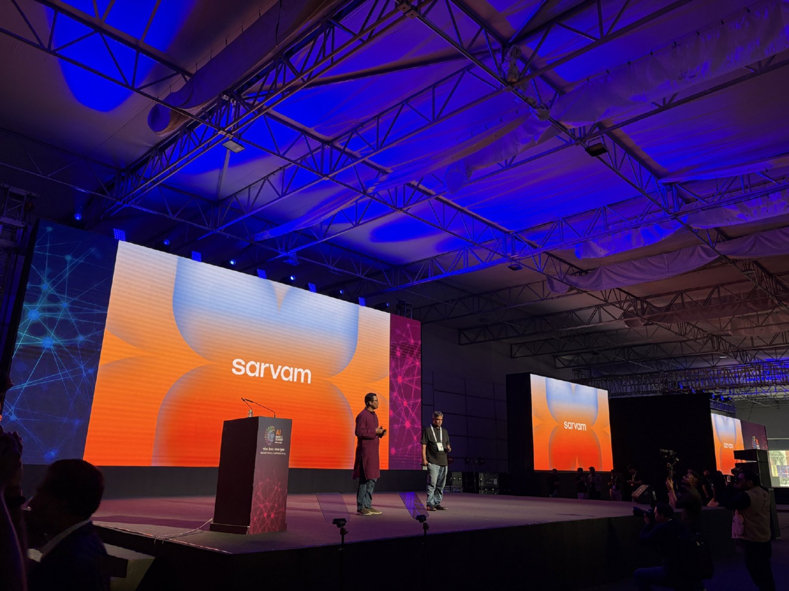 Sarvam AI showcases futuristic solutions tailor made for India’s needs (Image: X/@SarvamForDevs)